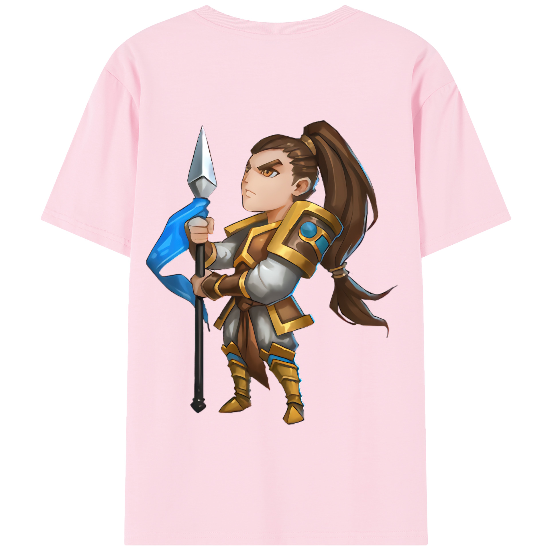 リーグ・オブ・レジェンド League of Legends LOL 綿100％半袖Tシャツ（背面プリント）