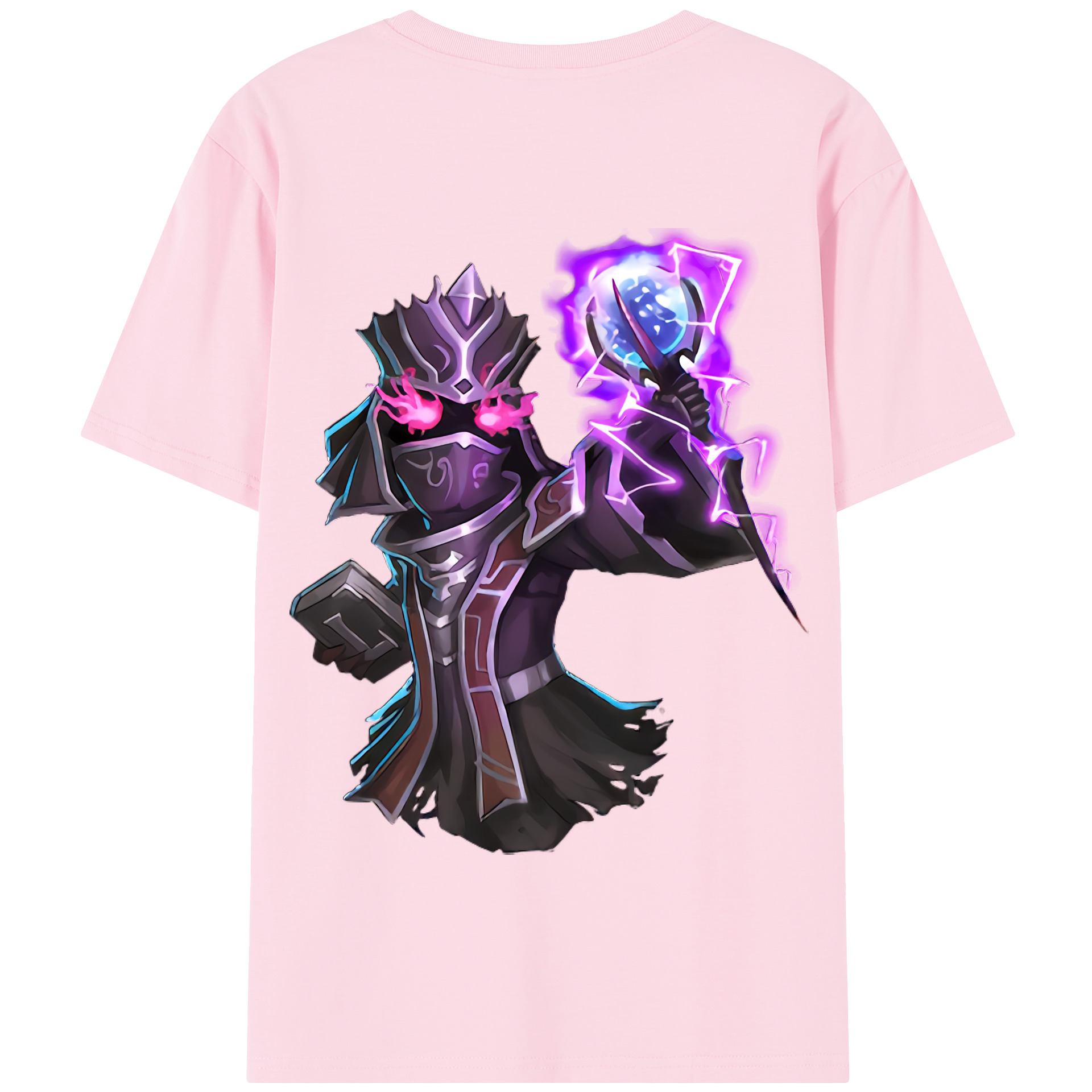 （画像用） リーグ・オブ・レジェンド League of Legends LOL 綿100％半袖Tシャツ（背面プリント）