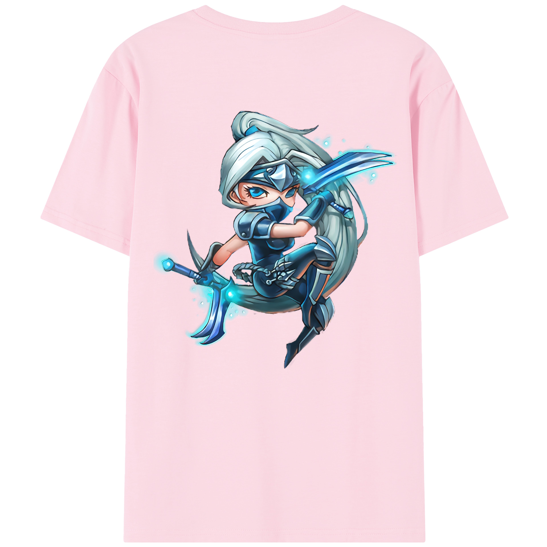 リーグ・オブ・レジェンド League of Legends LOL 綿100％半袖Tシャツ（背面プリント）