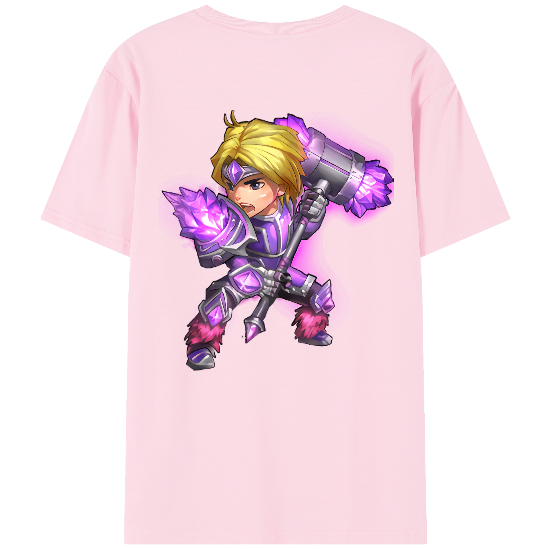 リーグ・オブ・レジェンド League of Legends LOL 綿100％半袖Tシャツ（背面プリント）