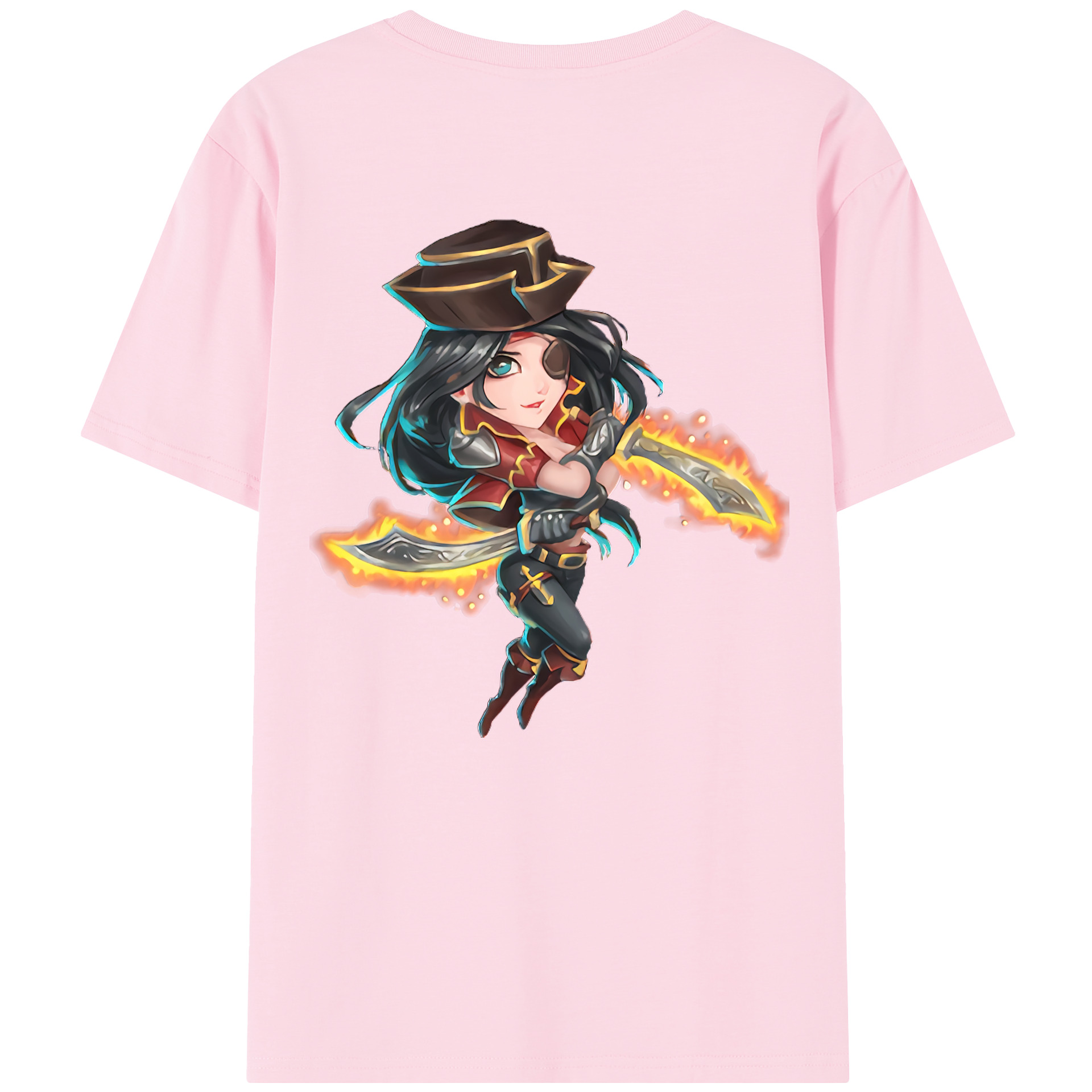 リーグ・オブ・レジェンド League of Legends LOL 綿100％半袖Tシャツ（背面プリント）