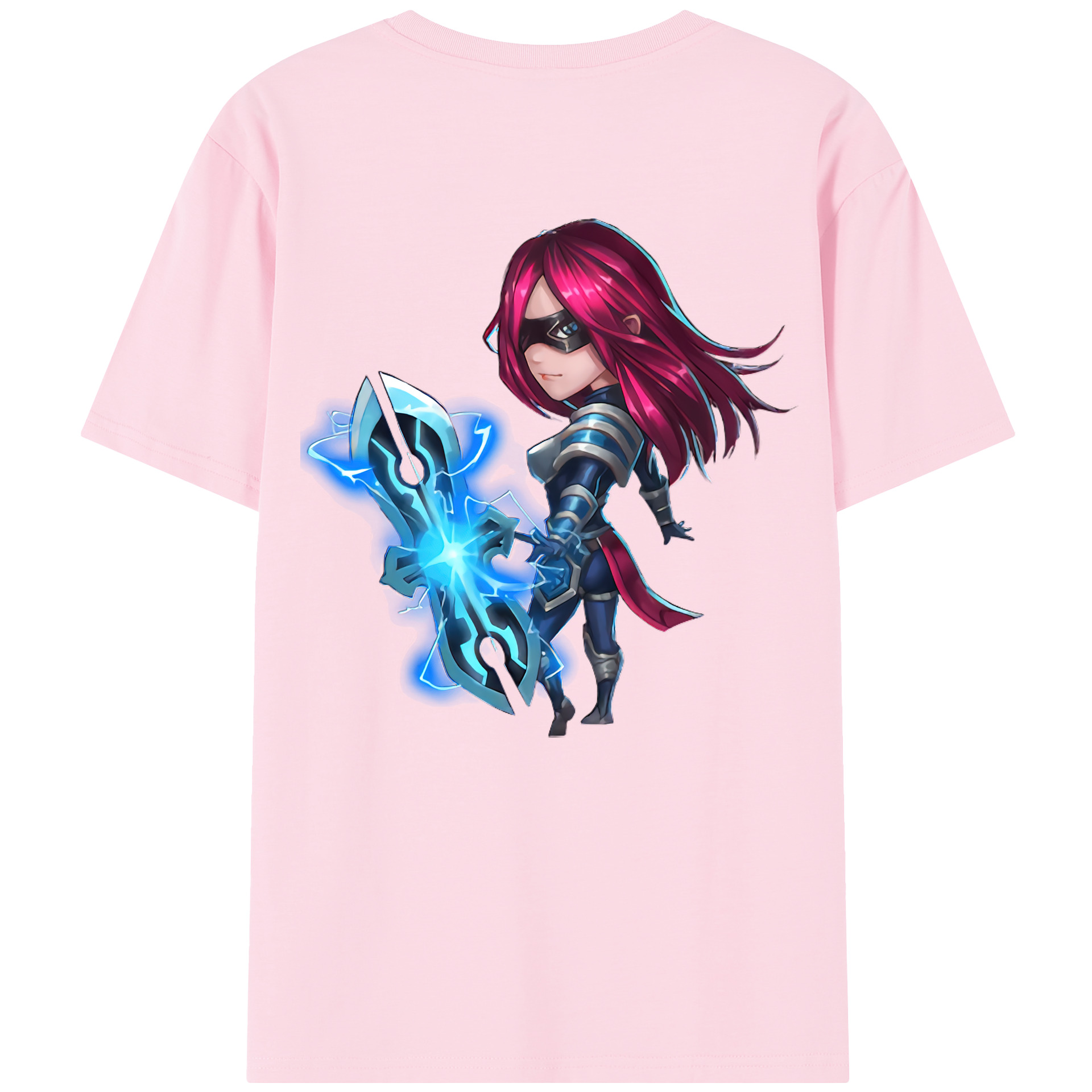 リーグ・オブ・レジェンド League of Legends LOL 綿100％半袖Tシャツ（背面プリント）