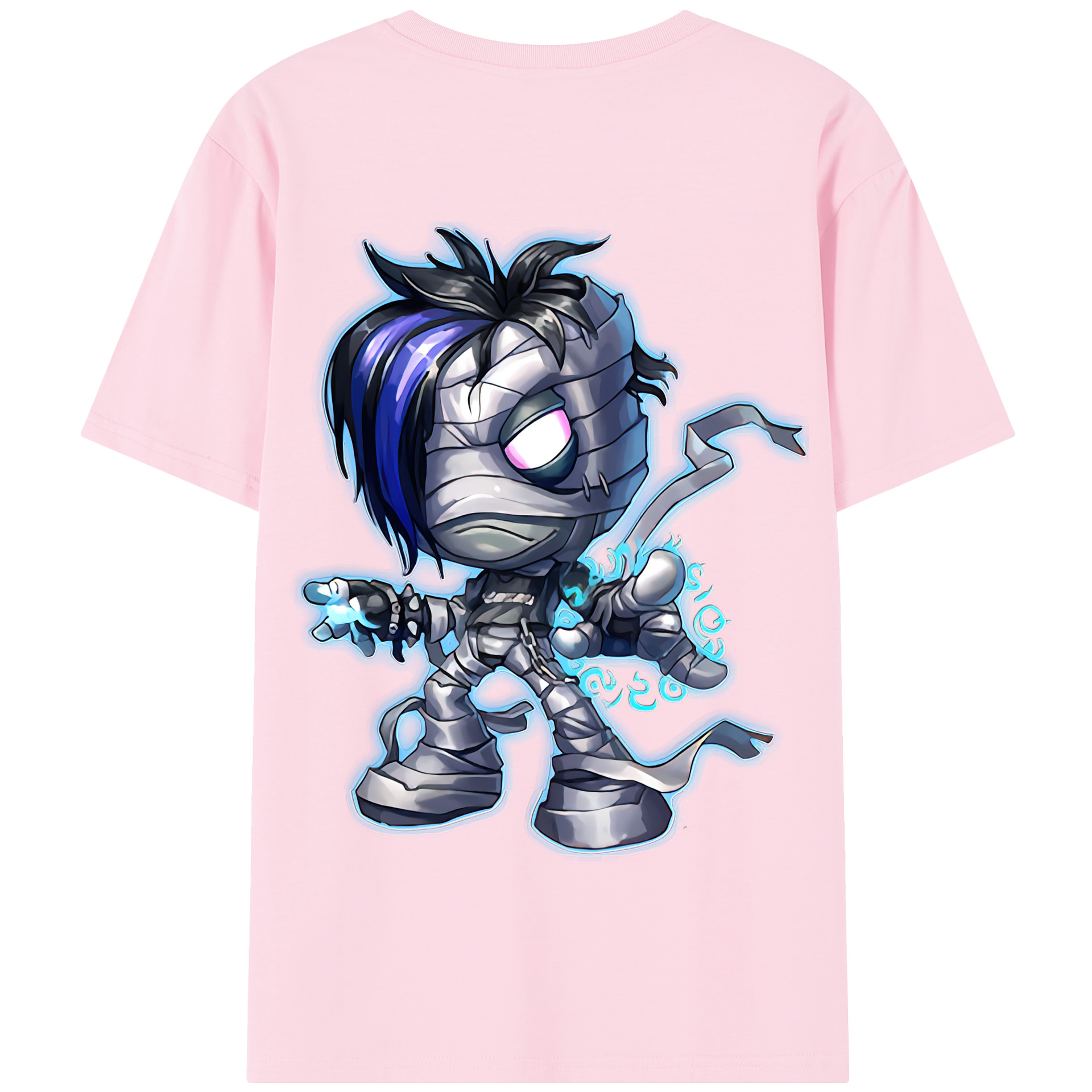 リーグ・オブ・レジェンド League of Legends LOL 綿100％半袖Tシャツ（背面プリント）