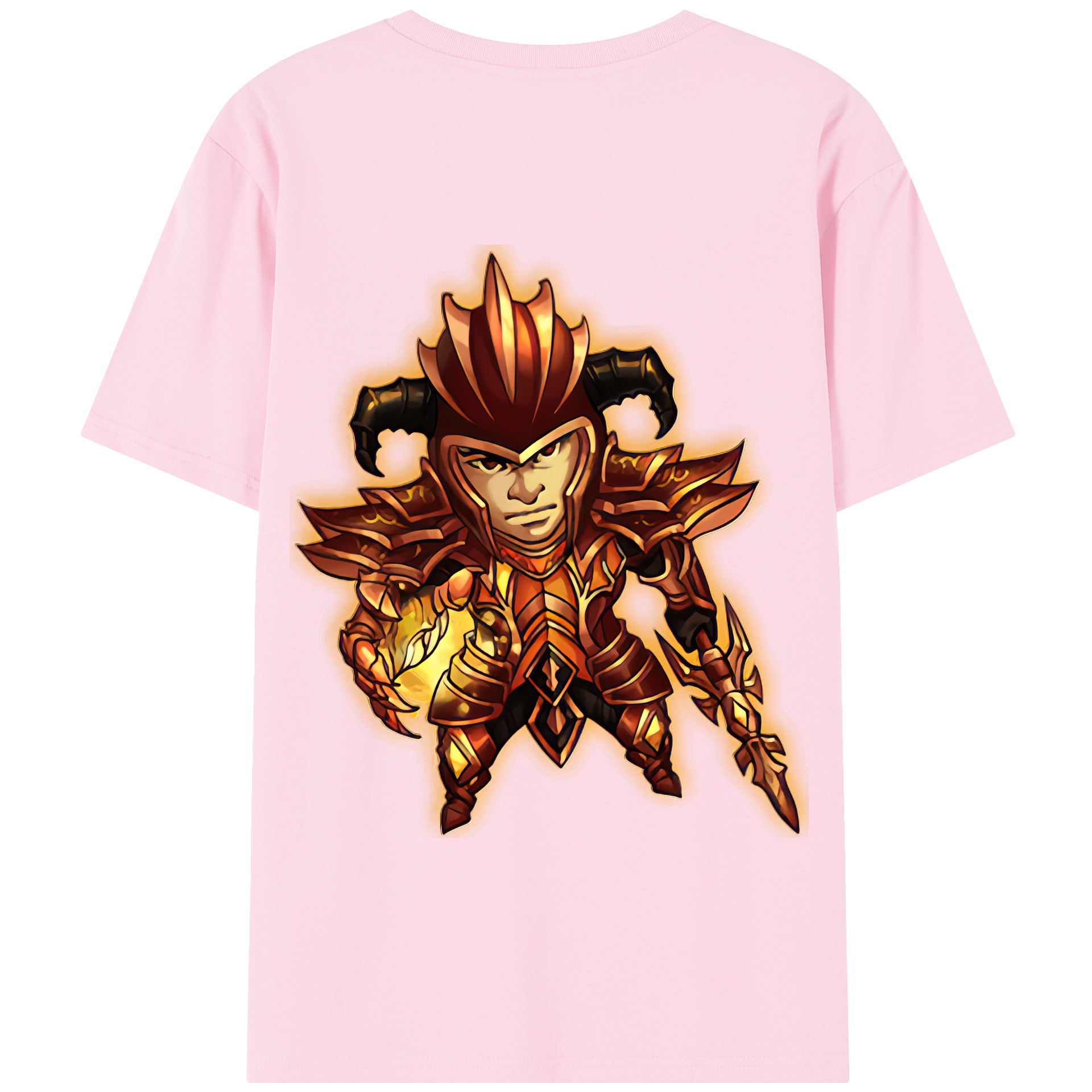 リーグ・オブ・レジェンド League of Legends LOL 綿100％半袖Tシャツ（背面プリント）