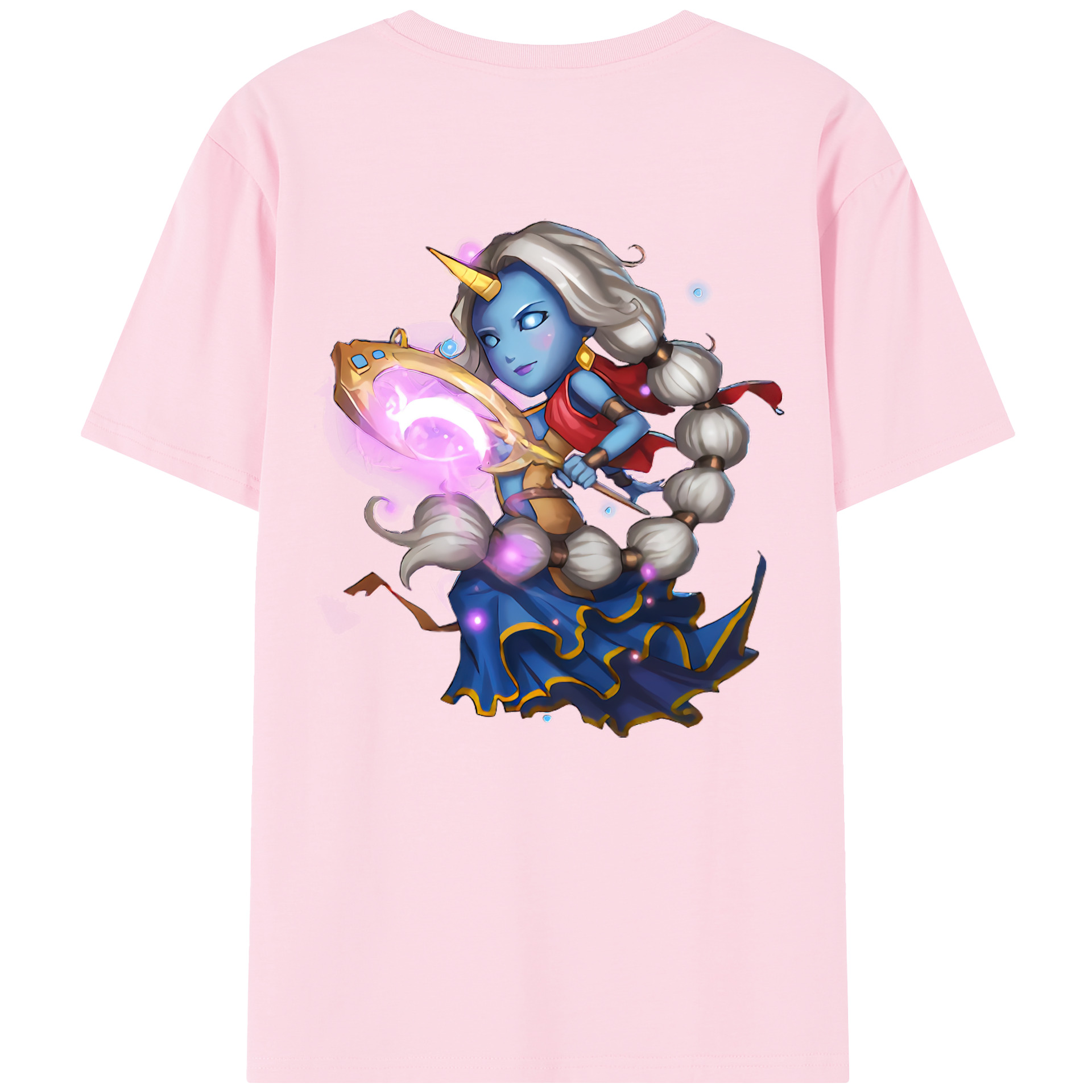 リーグ・オブ・レジェンド League of Legends LOL 綿100％半袖Tシャツ（背面プリント）