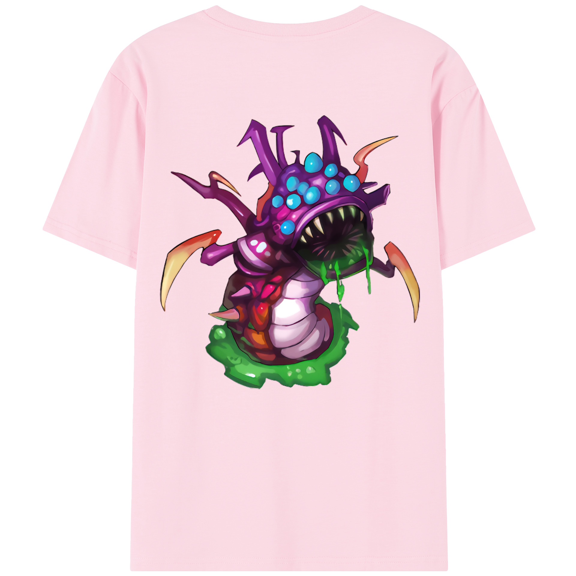 リーグ・オブ・レジェンド League of Legends LOL 綿100％半袖Tシャツ（背面プリント）