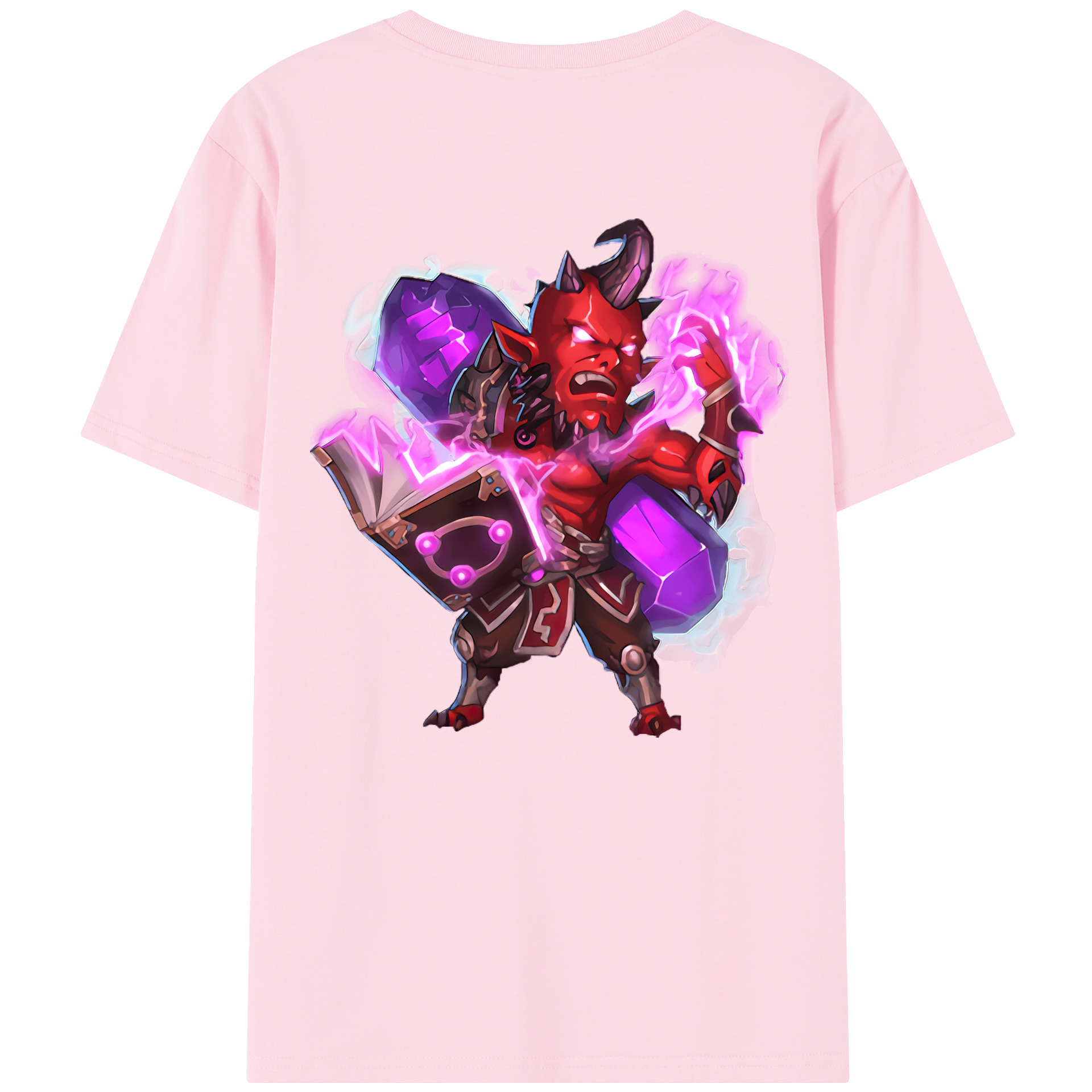 リーグ・オブ・レジェンド League of Legends LOL 綿100％半袖Tシャツ（背面プリント）
