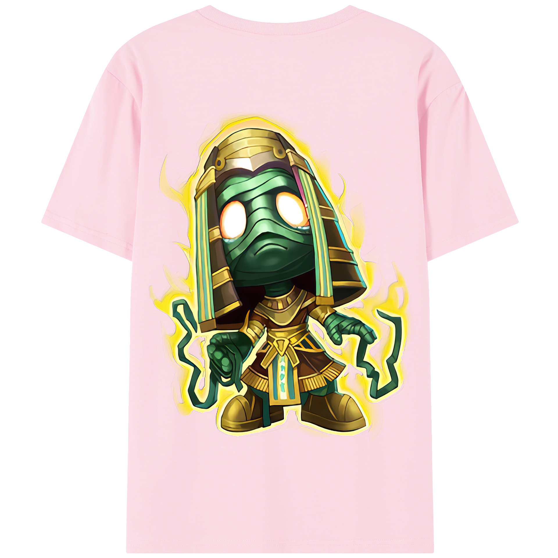 リーグ・オブ・レジェンド League of Legends LOL 綿100％半袖Tシャツ（背面プリント）