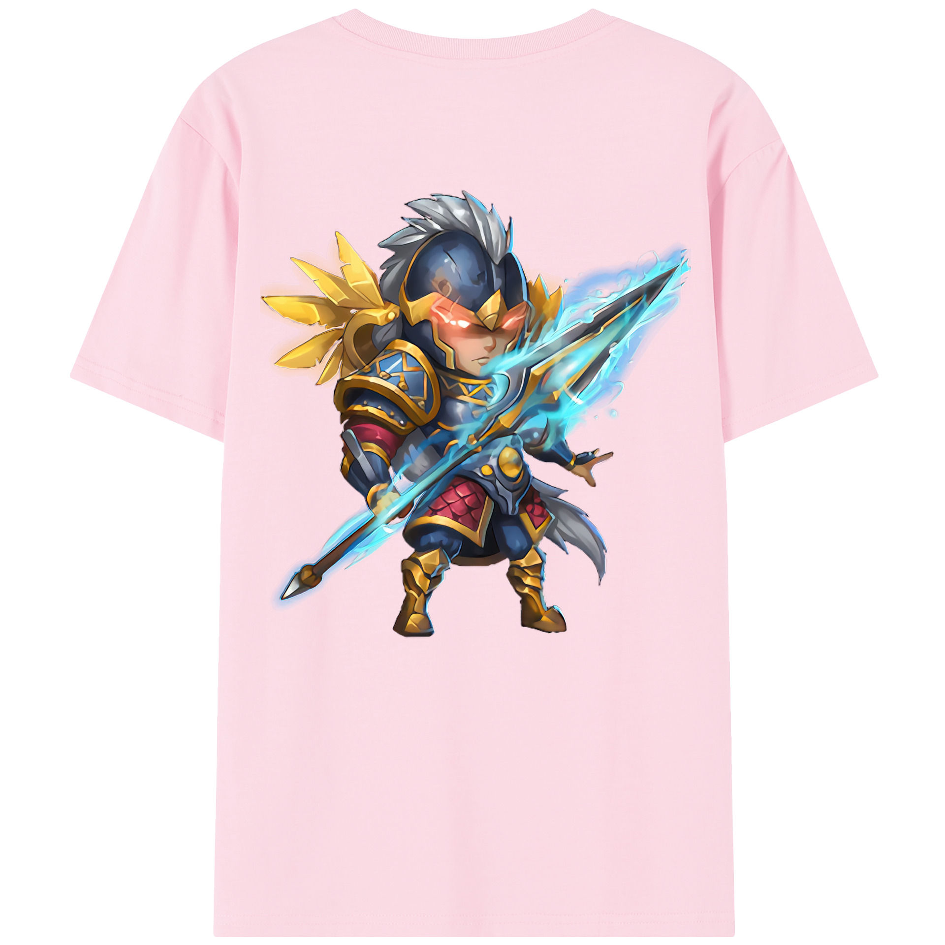 リーグ・オブ・レジェンド League of Legends LOL 綿100％半袖Tシャツ（背面プリント）