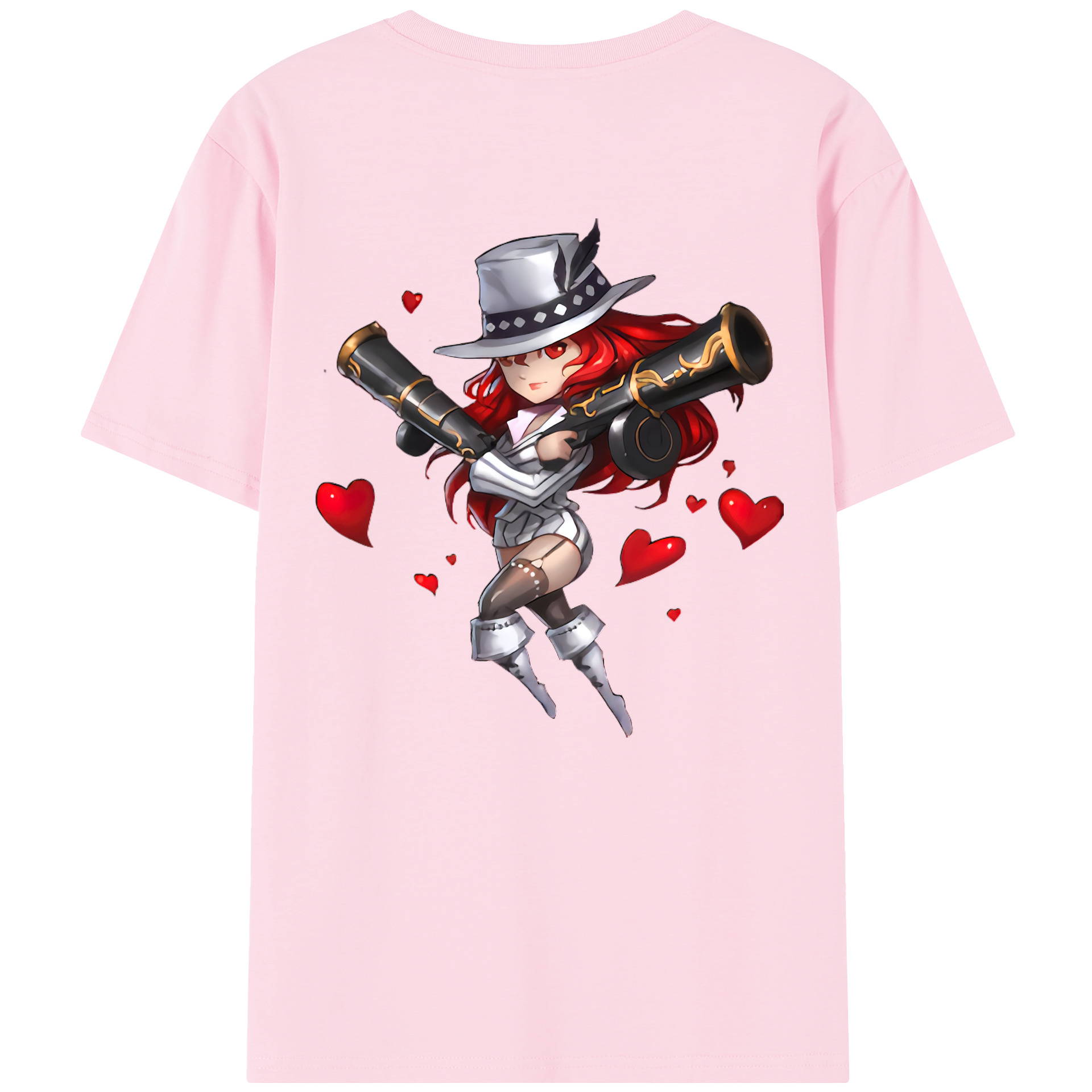 リーグ・オブ・レジェンド League of Legends LOL 綿100％半袖Tシャツ（背面プリント）