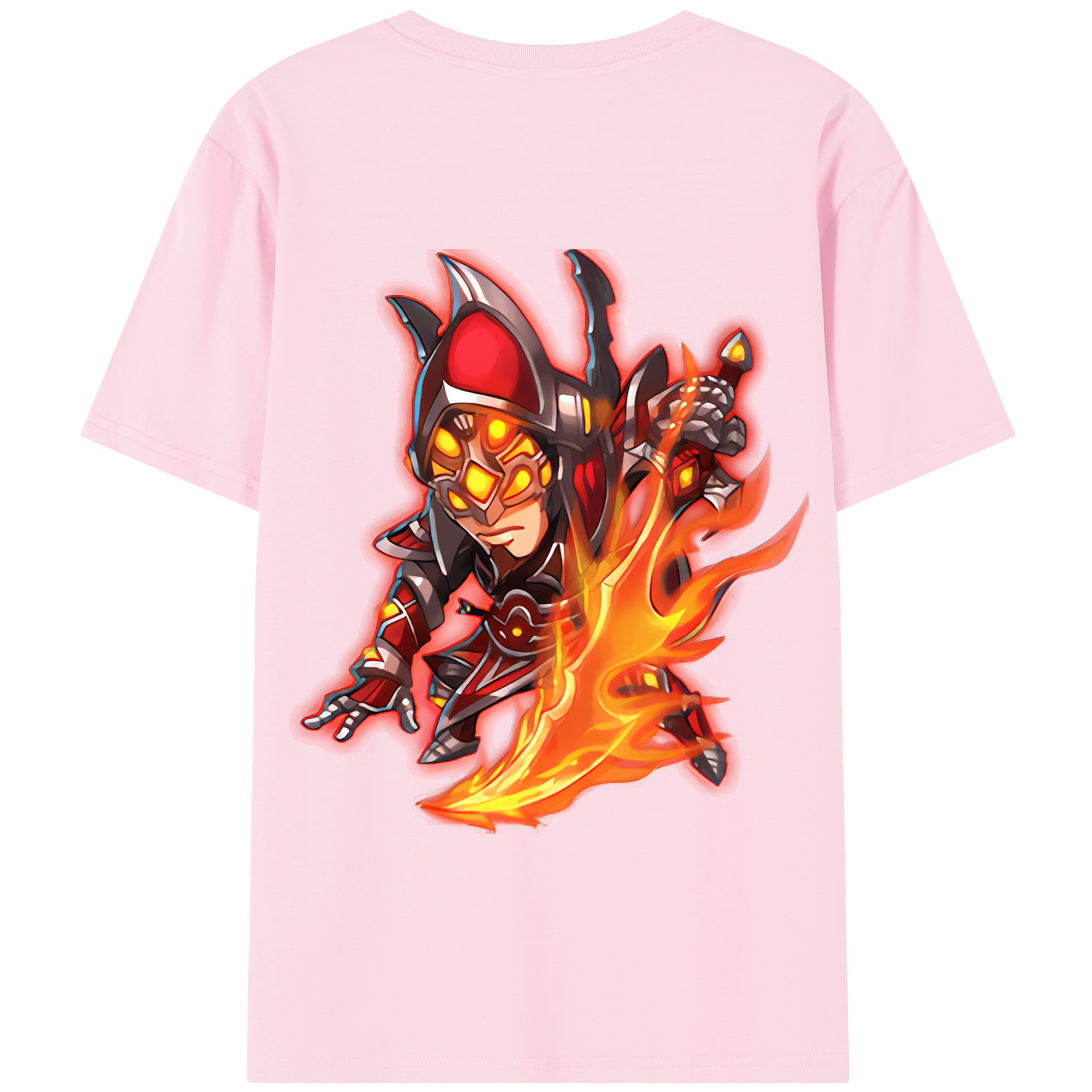 リーグ・オブ・レジェンド League of Legends LOL 綿100％半袖Tシャツ（背面プリント）
