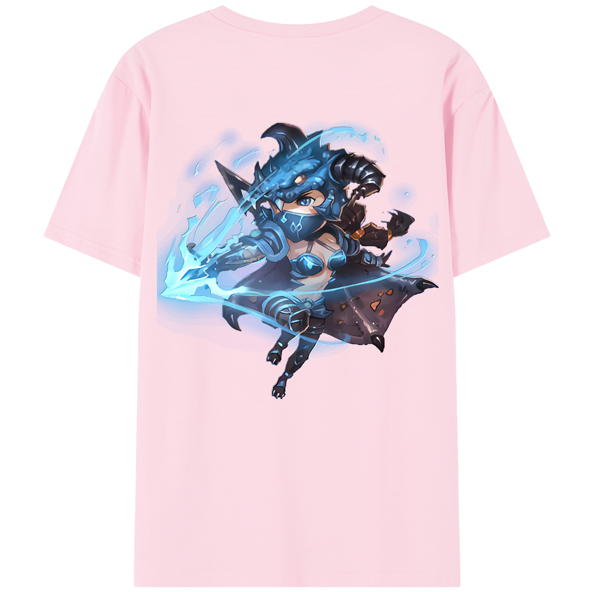 リーグ・オブ・レジェンド League of Legends LOL 綿100％半袖Tシャツ（背面プリント）