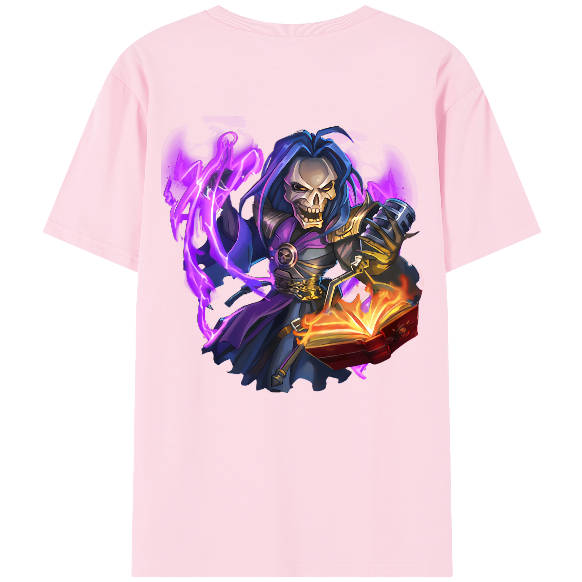リーグ・オブ・レジェンド League of Legends LOL 綿100％半袖Tシャツ（背面プリント）