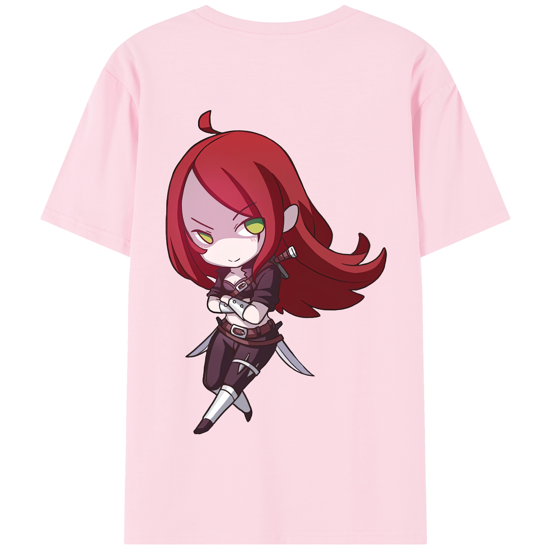 リーグ・オブ・レジェンド League of Legends LOL 綿100％半袖Tシャツ（背面プリント）