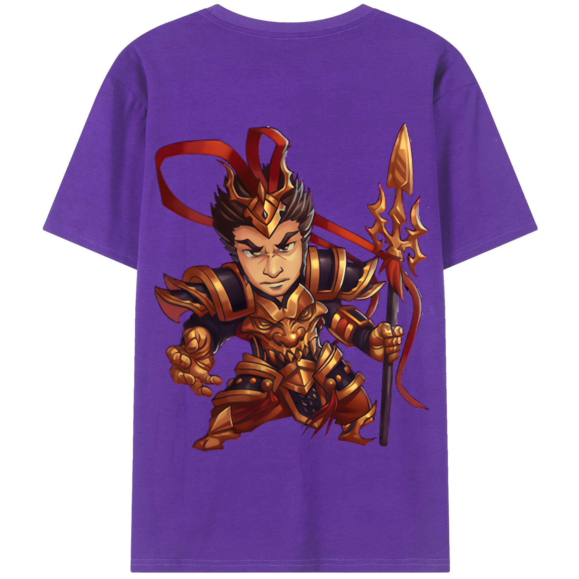 リーグ・オブ・レジェンド League of Legends LOL 綿100％半袖Tシャツ（背面プリント）