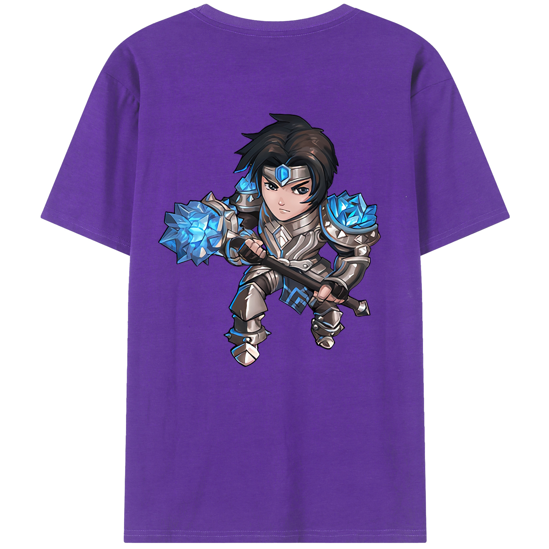 リーグ・オブ・レジェンド League of Legends LOL 綿100％半袖Tシャツ（背面プリント）