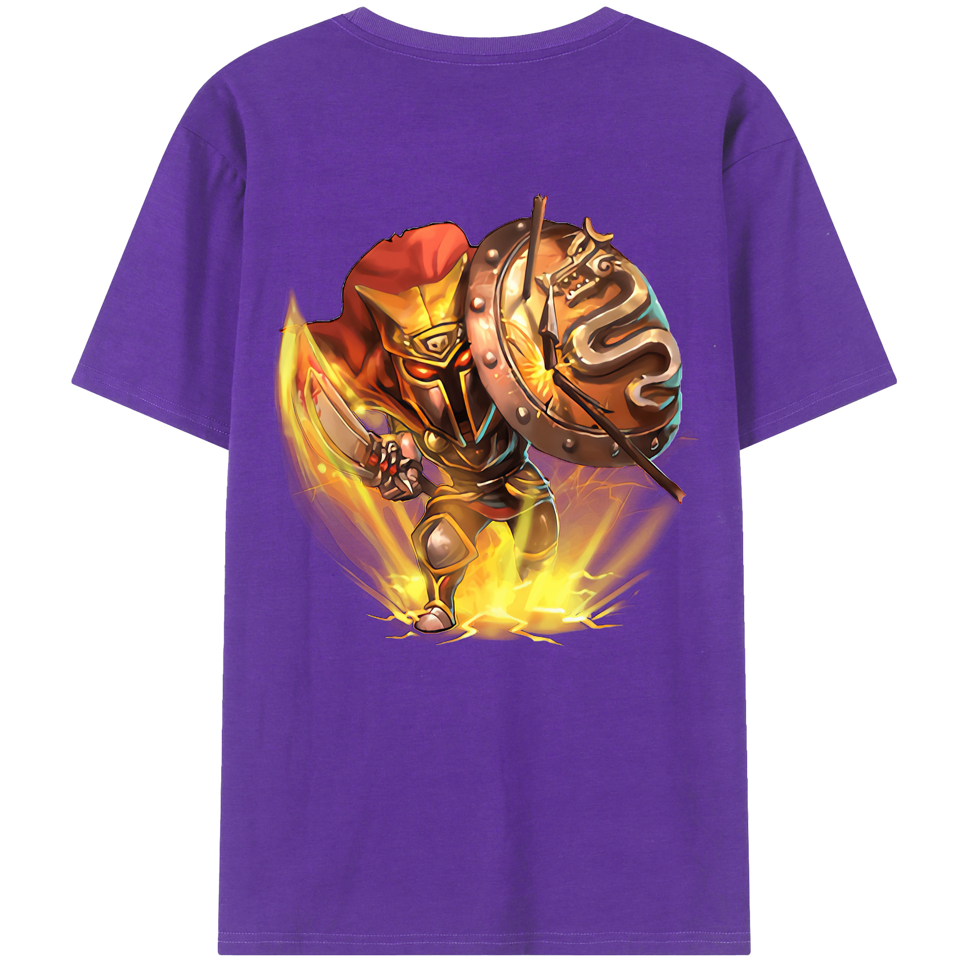 リーグ・オブ・レジェンド League of Legends LOL 綿100％半袖Tシャツ（背面プリント）