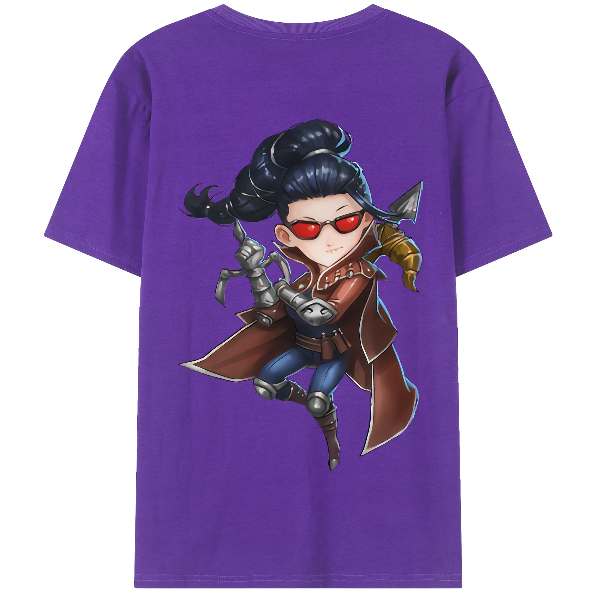 リーグ・オブ・レジェンド League of Legends LOL 綿100％半袖Tシャツ（背面プリント）