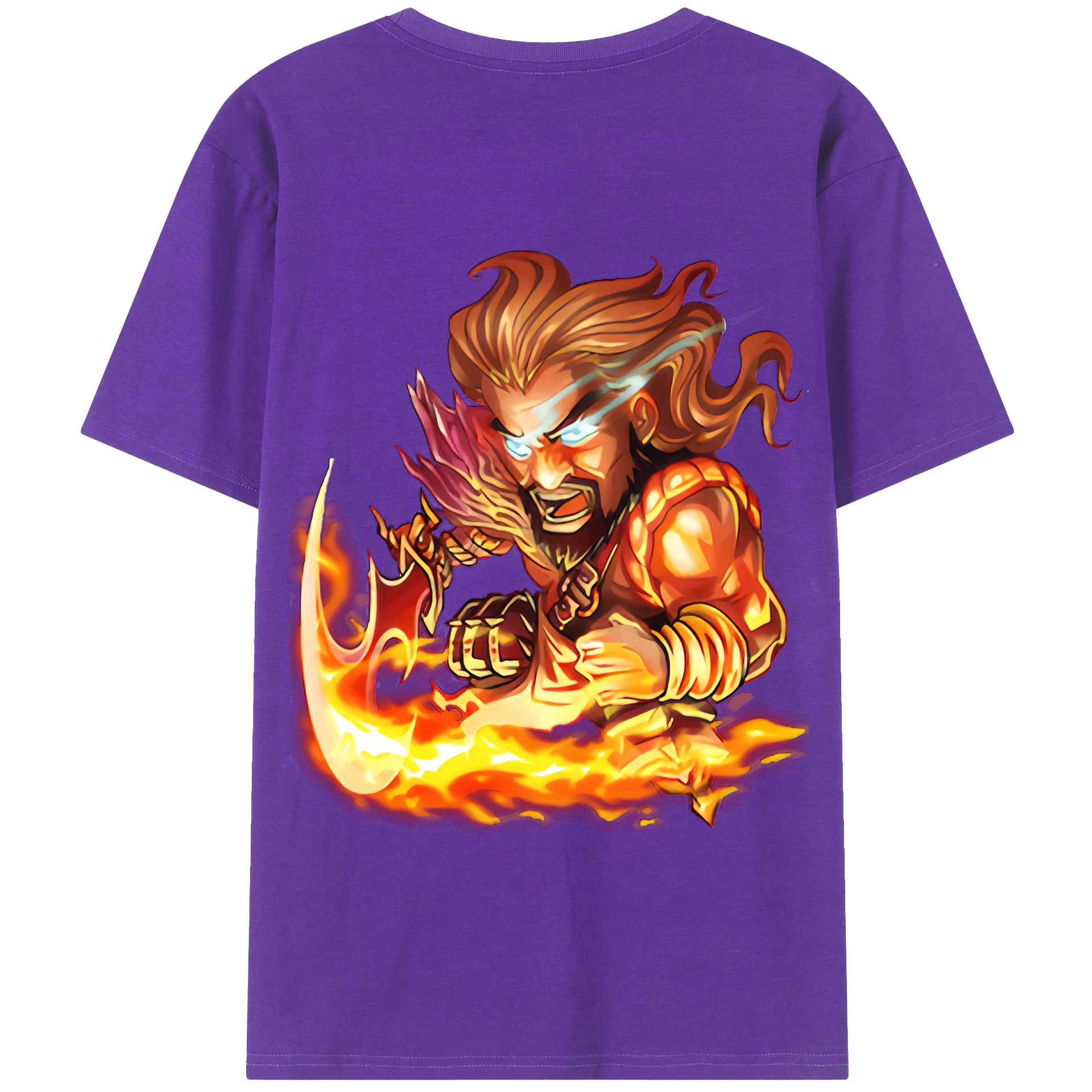 リーグ・オブ・レジェンド League of Legends LOL 綿100％半袖Tシャツ（背面プリント）