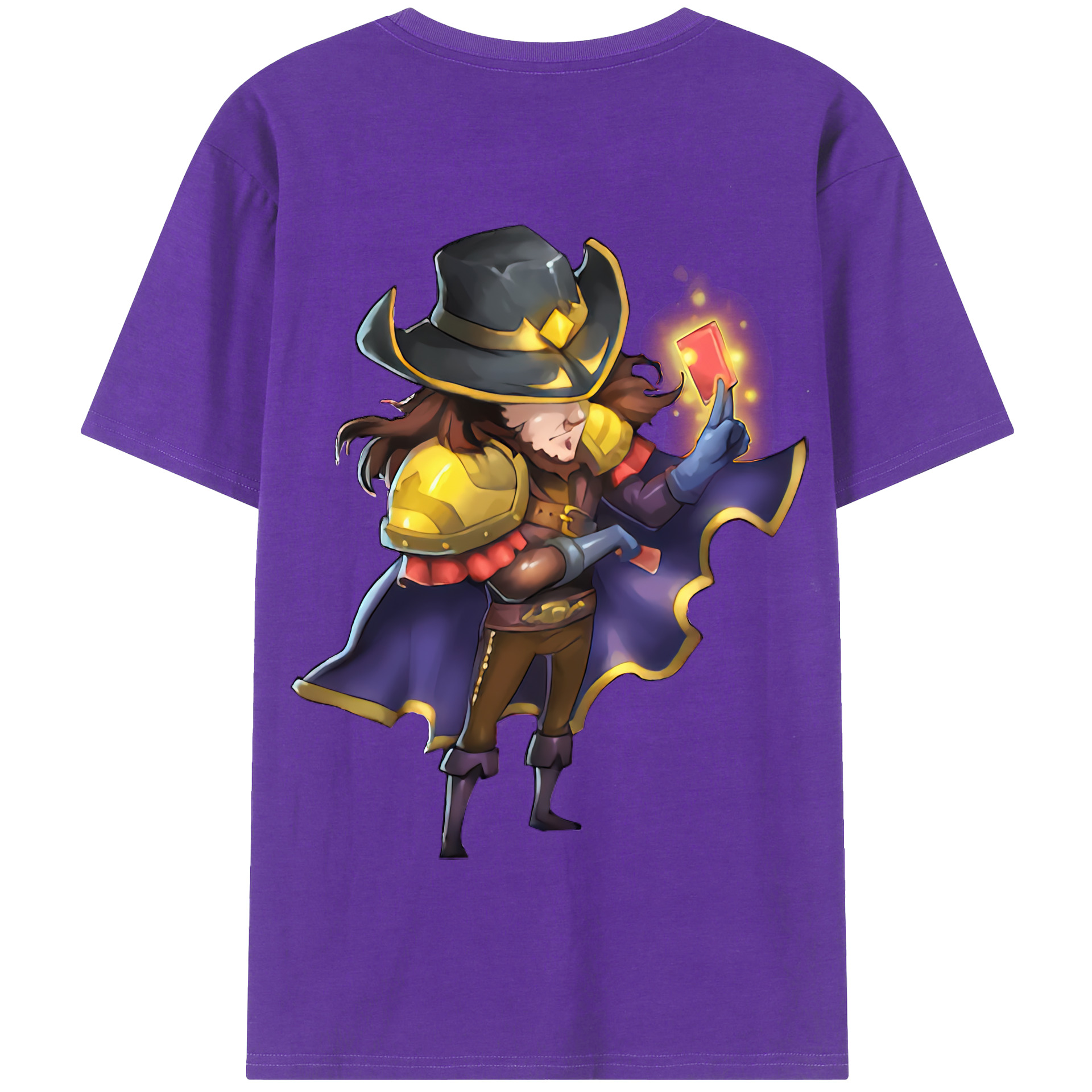 リーグ・オブ・レジェンド League of Legends LOL 綿100％半袖Tシャツ（背面プリント）