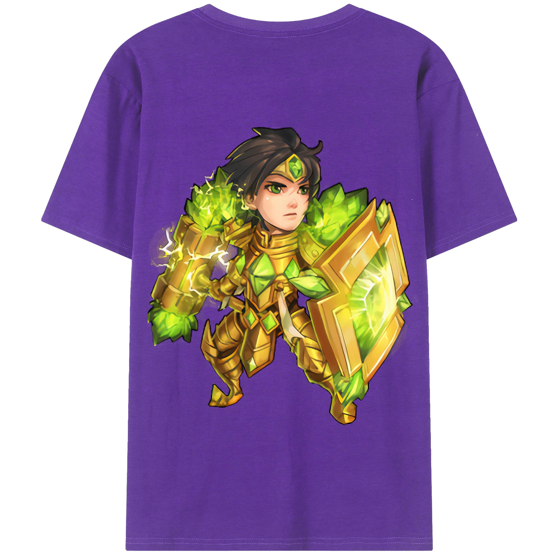 リーグ・オブ・レジェンド League of Legends LOL 綿100％半袖Tシャツ（背面プリント）