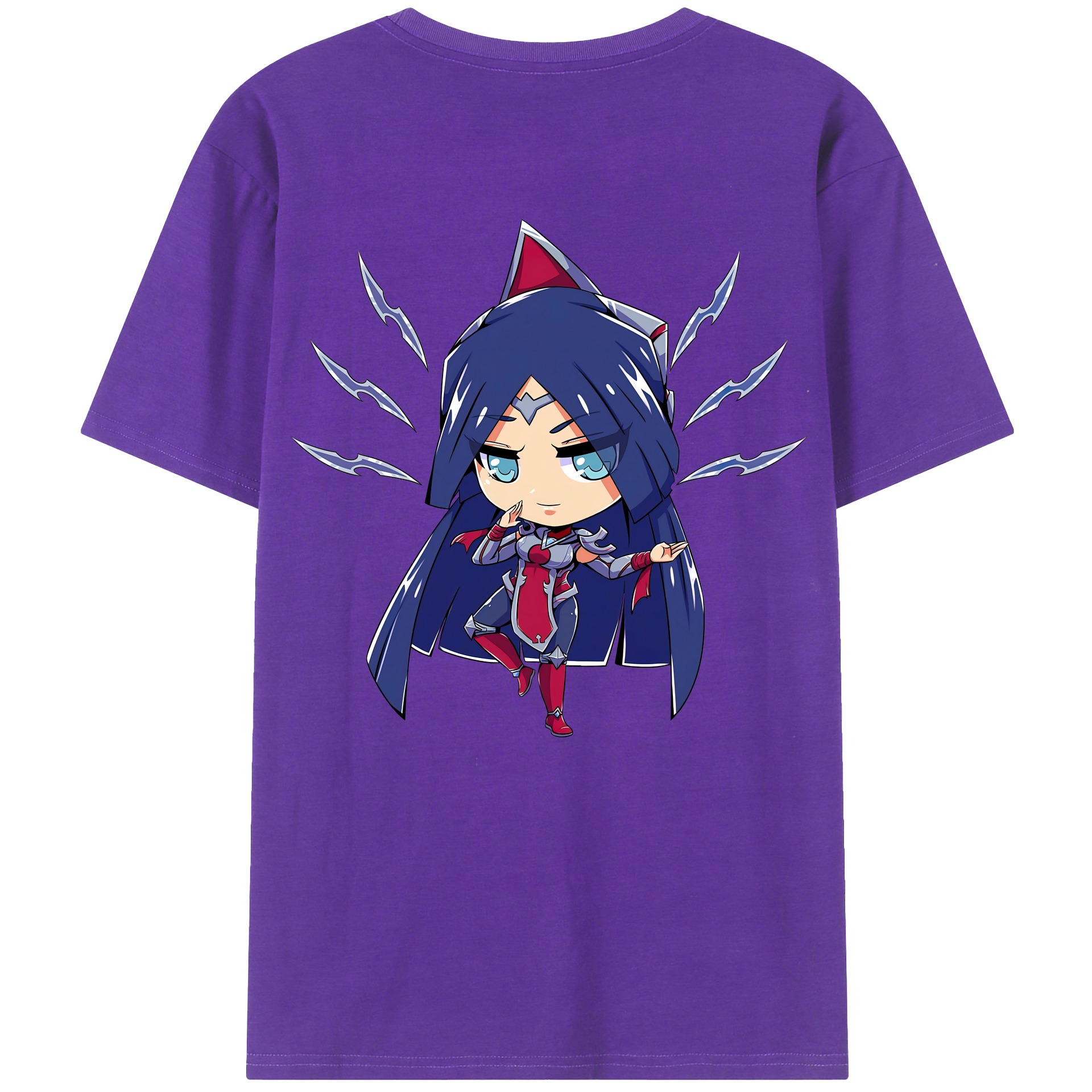 リーグ・オブ・レジェンド League of Legends LOL 綿100％半袖Tシャツ（背面プリント）