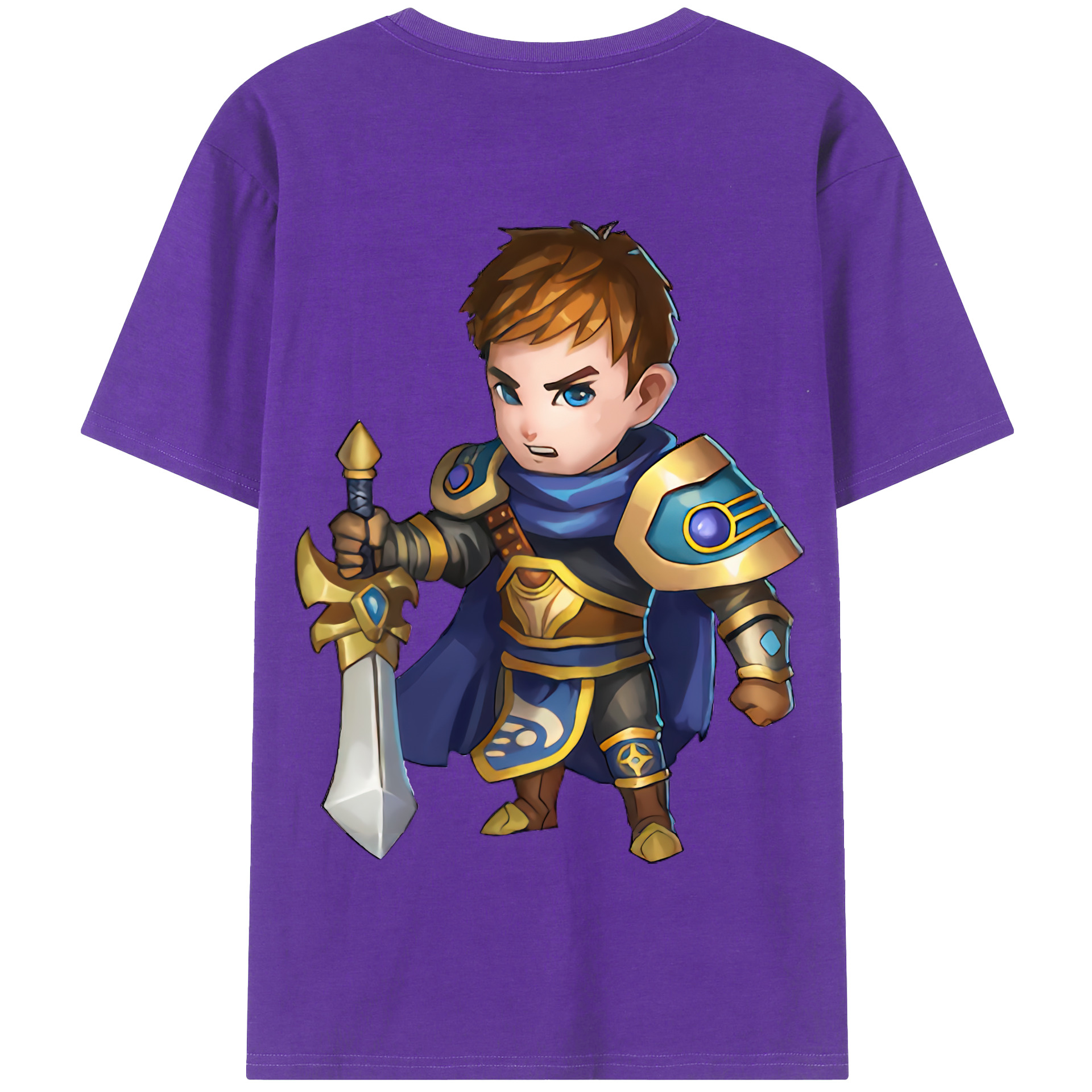 リーグ・オブ・レジェンド League of Legends LOL 綿100％半袖Tシャツ（背面プリント）