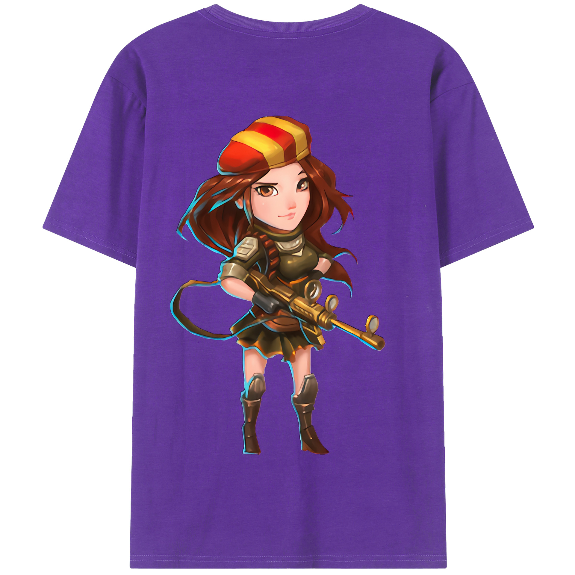 リーグ・オブ・レジェンド League of Legends LOL 綿100％半袖Tシャツ（背面プリント）