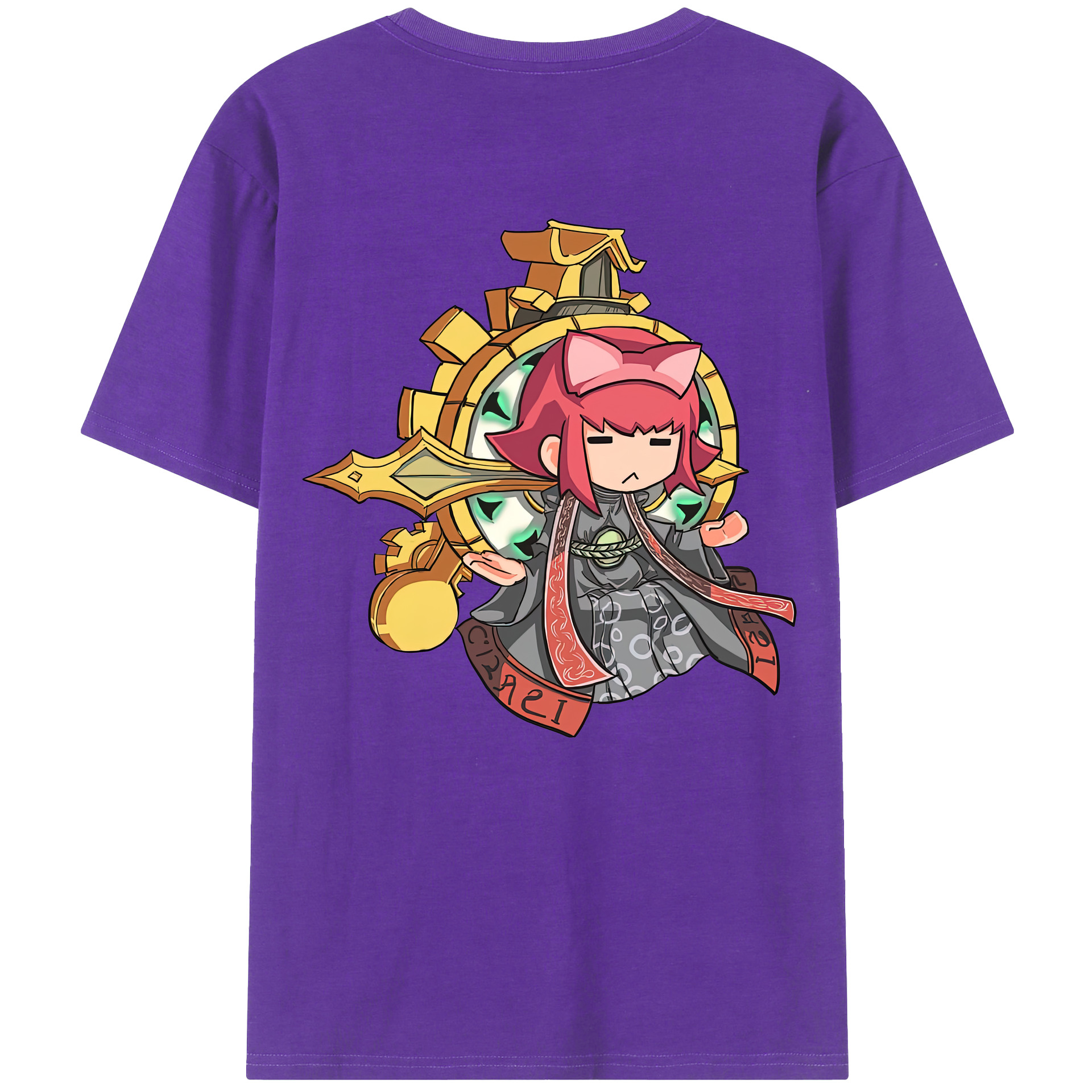 リーグ・オブ・レジェンド League of Legends LOL 綿100％半袖Tシャツ（背面プリント）