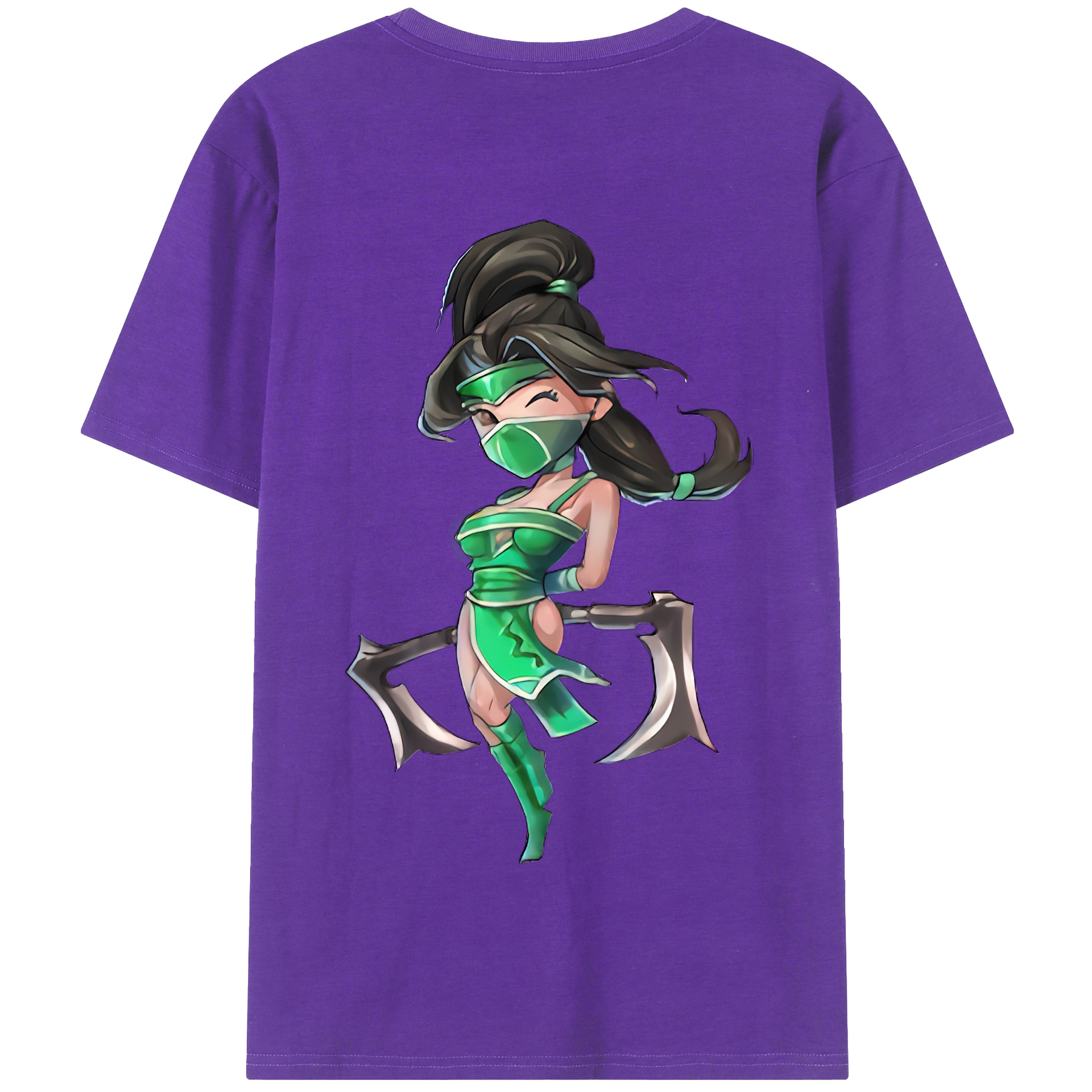 リーグ・オブ・レジェンド League of Legends LOL 綿100％半袖Tシャツ（背面プリント）