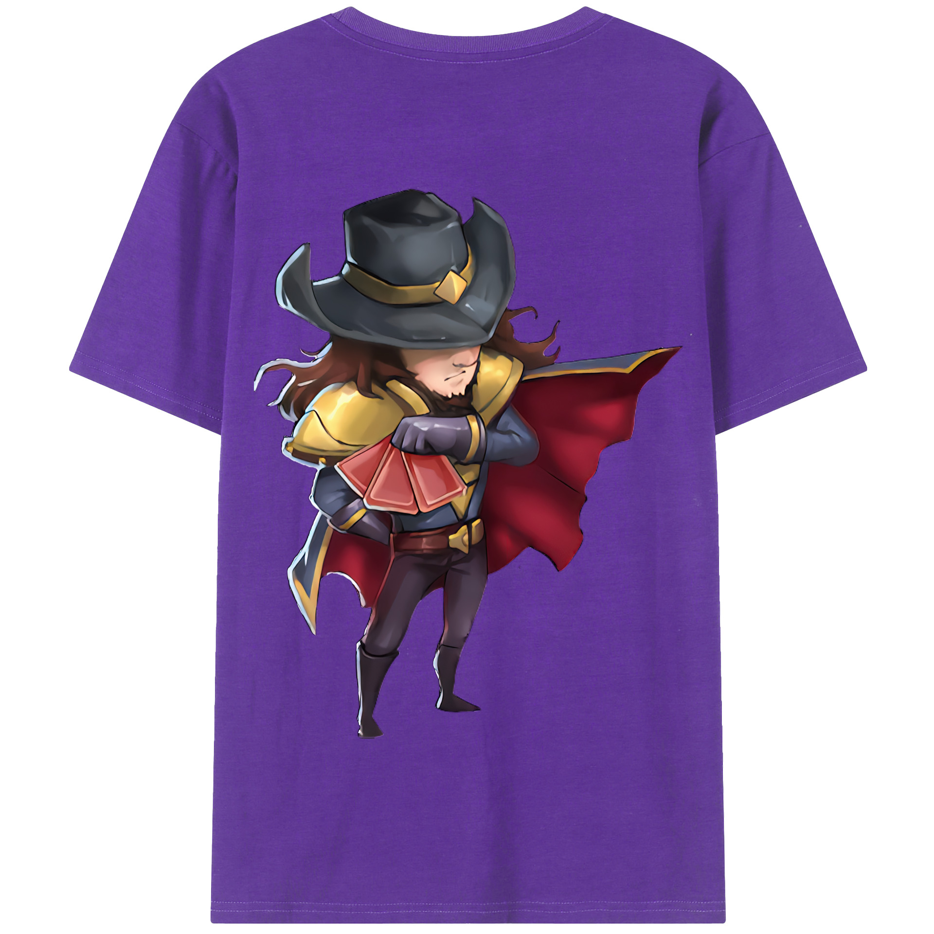 リーグ・オブ・レジェンド League of Legends LOL 綿100％半袖Tシャツ（背面プリント）