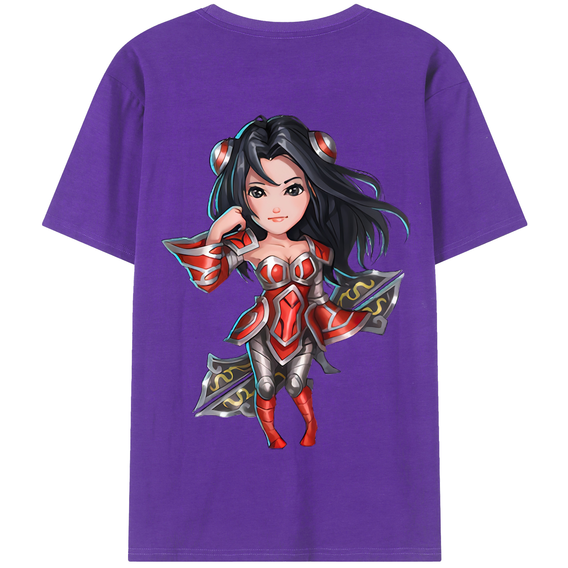 リーグ・オブ・レジェンド League of Legends LOL 綿100％半袖Tシャツ（背面プリント）