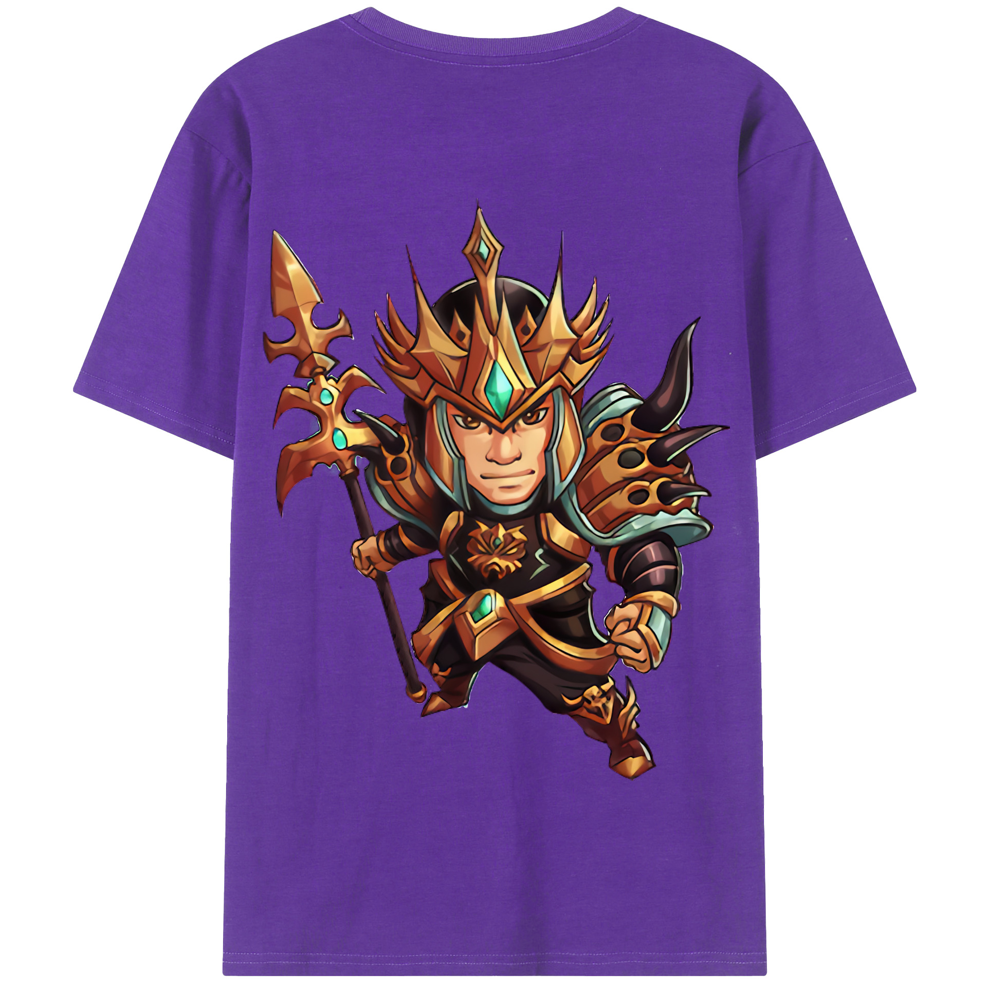 リーグ・オブ・レジェンド League of Legends LOL 綿100％半袖Tシャツ（背面プリント）