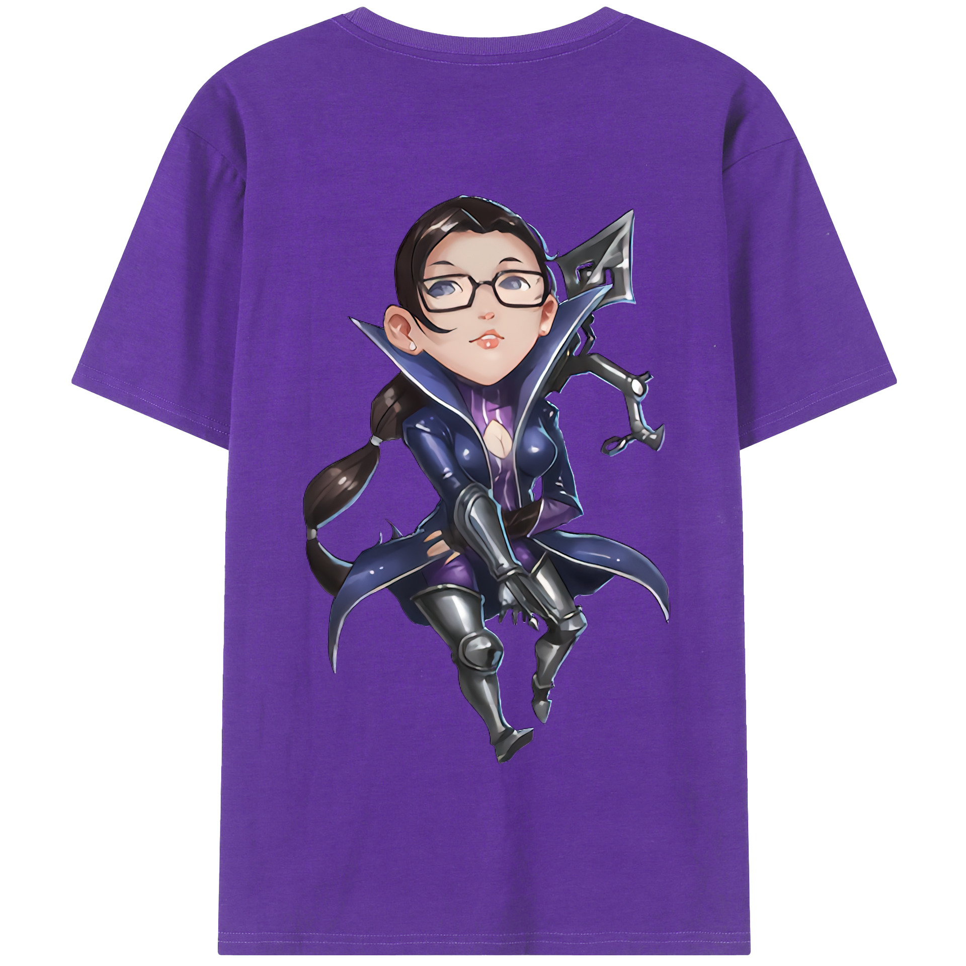 リーグ・オブ・レジェンド League of Legends LOL 綿100％半袖Tシャツ（背面プリント）