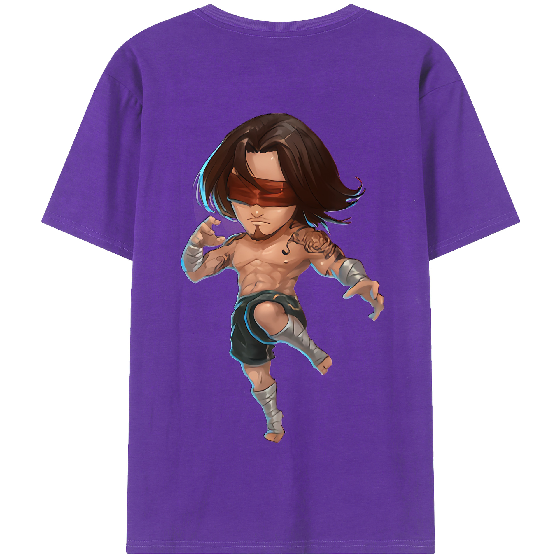 リーグ・オブ・レジェンド League of Legends LOL 綿100％半袖Tシャツ（背面プリント）