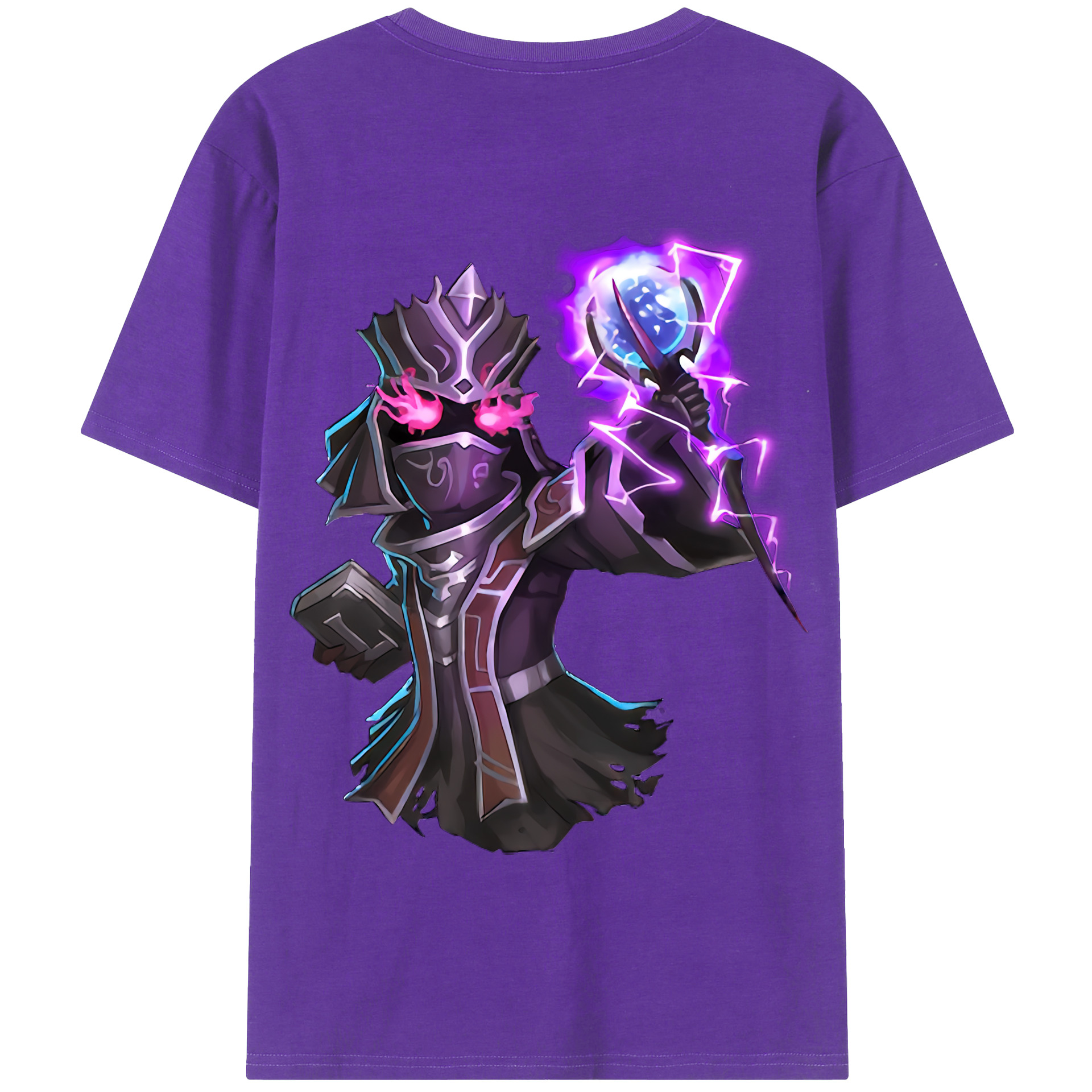 （画像用） リーグ・オブ・レジェンド League of Legends LOL 綿100％半袖Tシャツ（背面プリント）