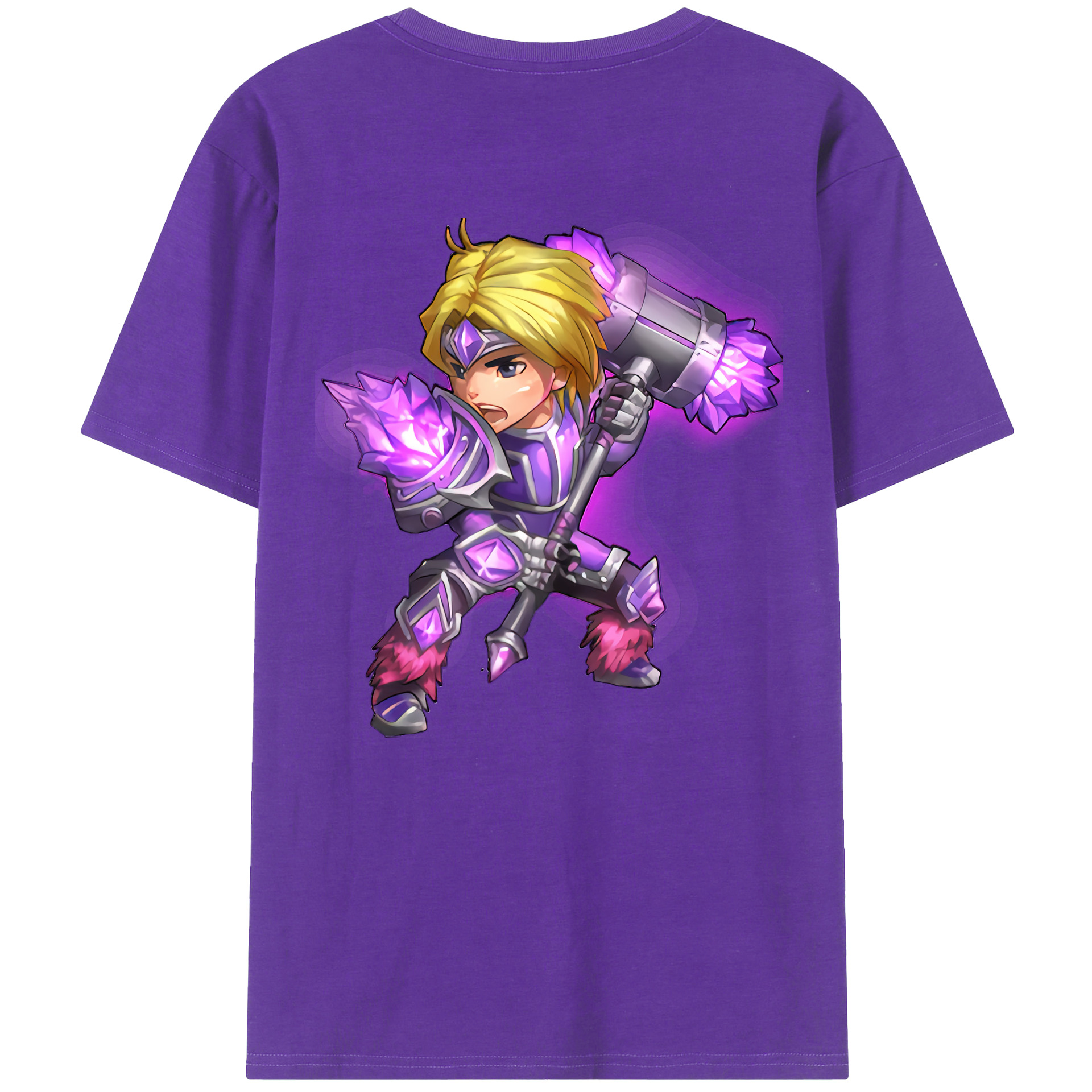 リーグ・オブ・レジェンド League of Legends LOL 綿100％半袖Tシャツ（背面プリント）