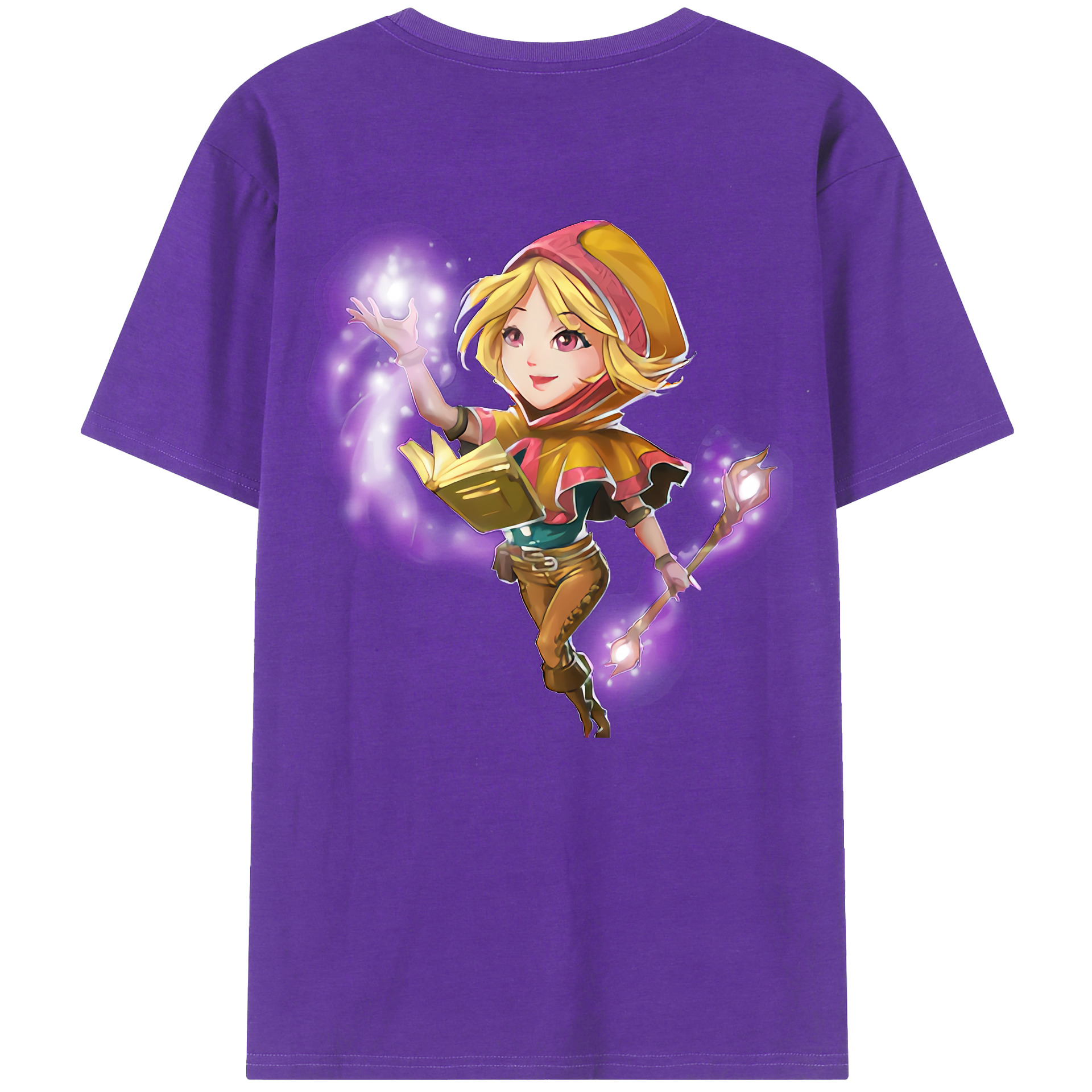 リーグ・オブ・レジェンド League of Legends LOL 綿100％半袖Tシャツ（背面プリント）