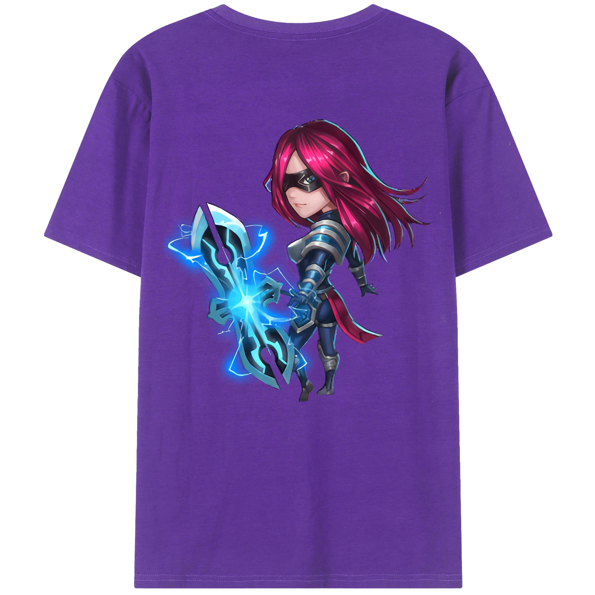 リーグ・オブ・レジェンド League of Legends LOL 綿100％半袖Tシャツ（背面プリント）