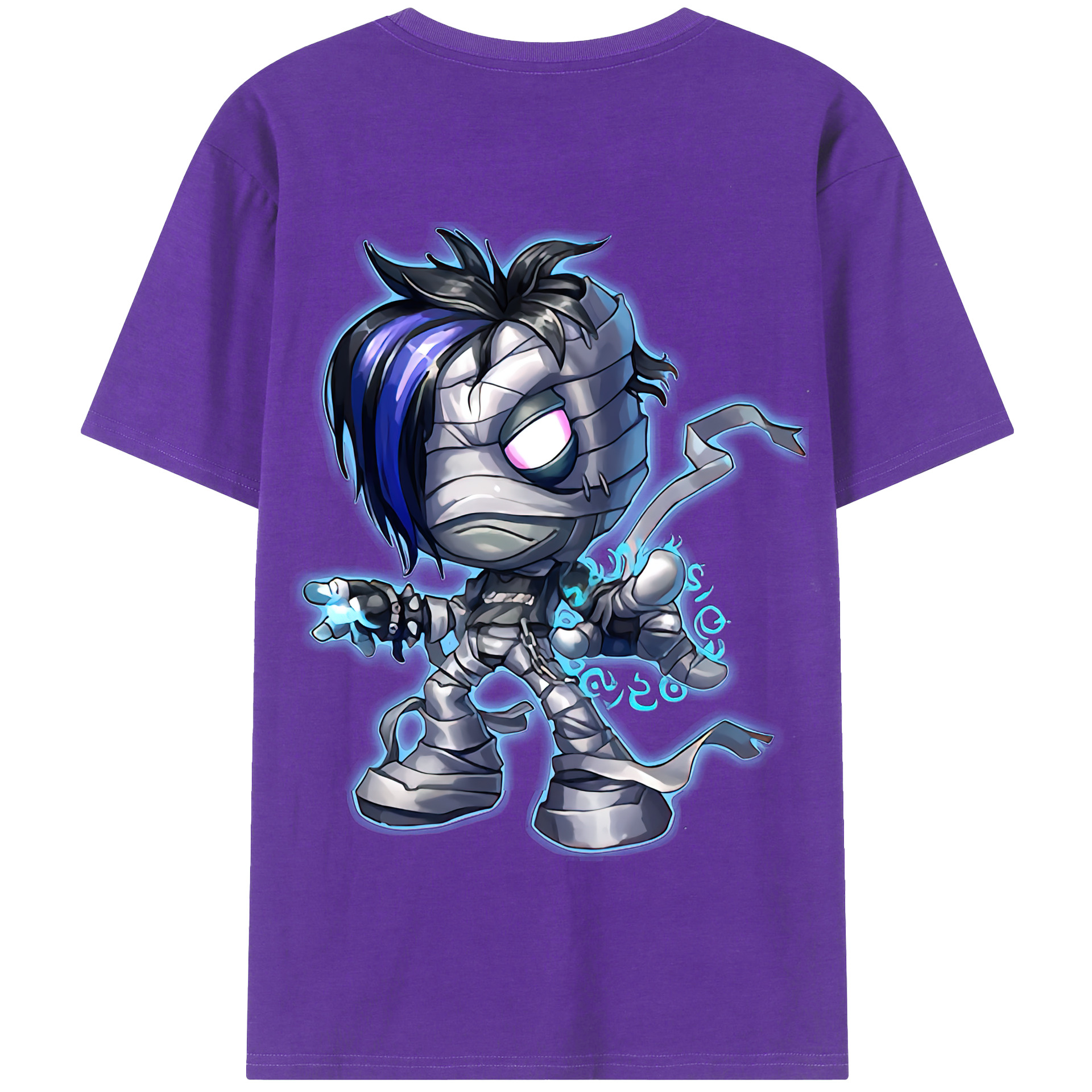 リーグ・オブ・レジェンド League of Legends LOL 綿100％半袖Tシャツ（背面プリント）