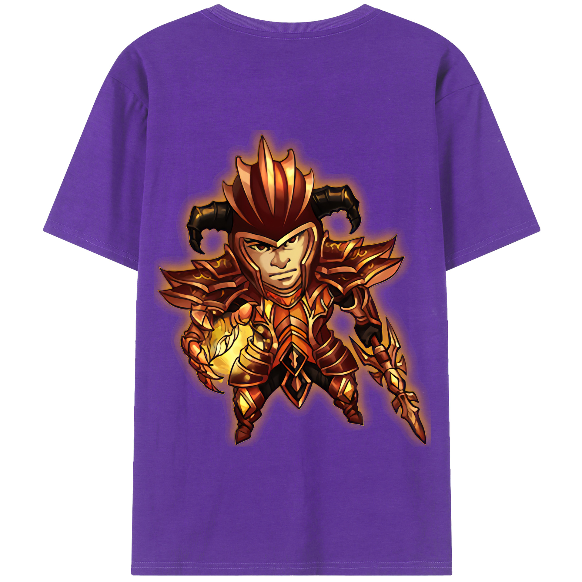 リーグ・オブ・レジェンド League of Legends LOL 綿100％半袖Tシャツ（背面プリント）