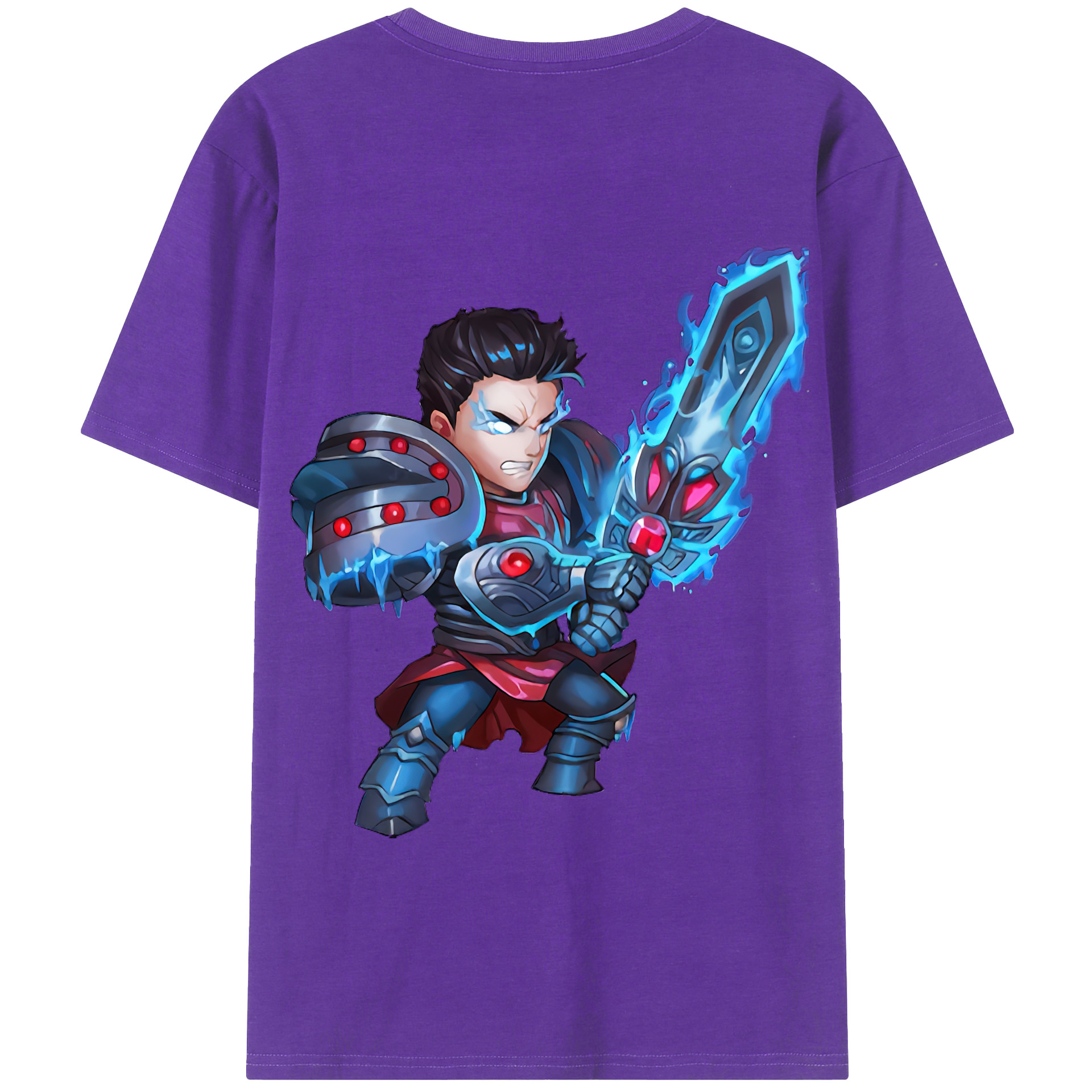 リーグ・オブ・レジェンド League of Legends LOL 綿100％半袖Tシャツ（背面プリント）