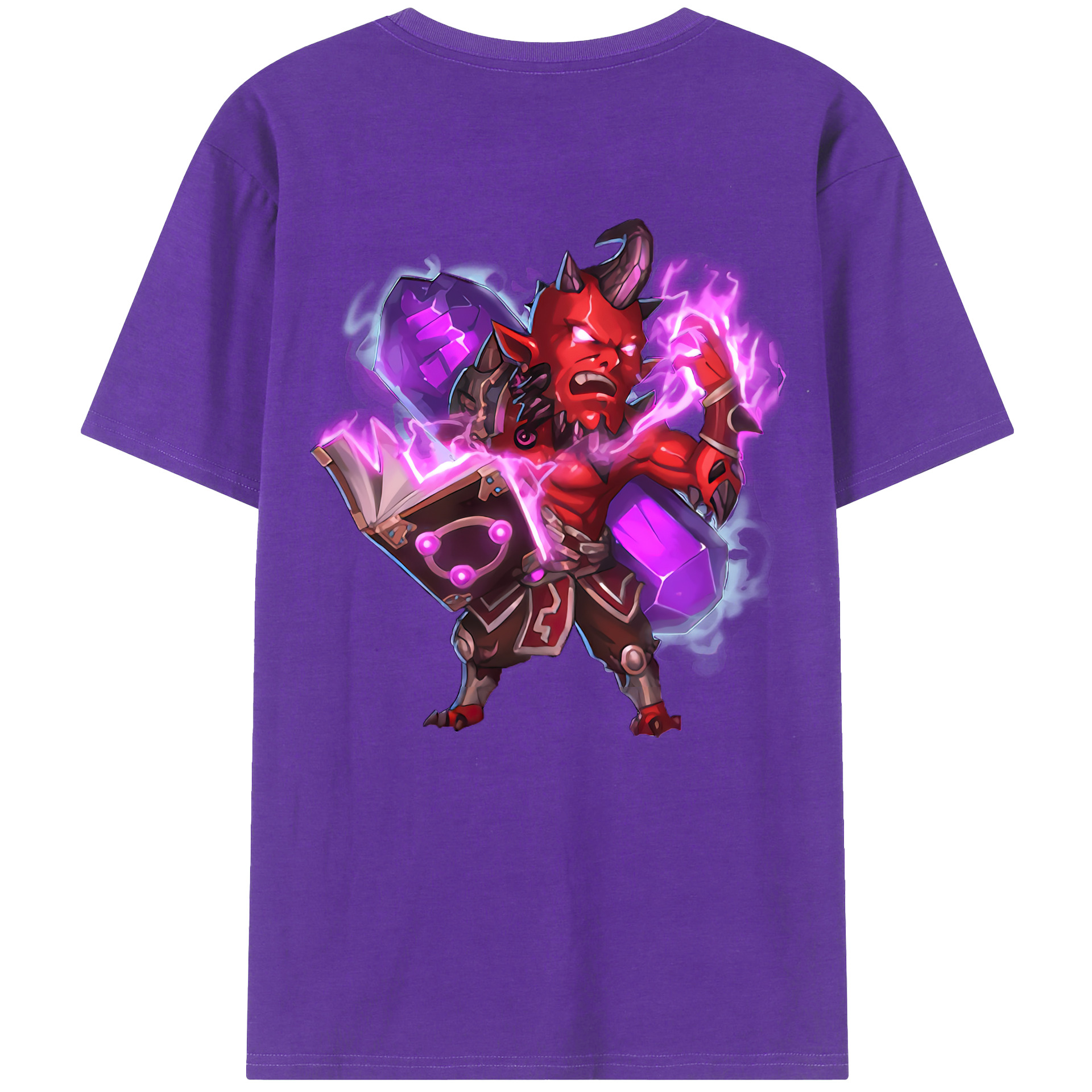 リーグ・オブ・レジェンド League of Legends LOL 綿100％半袖Tシャツ（背面プリント）