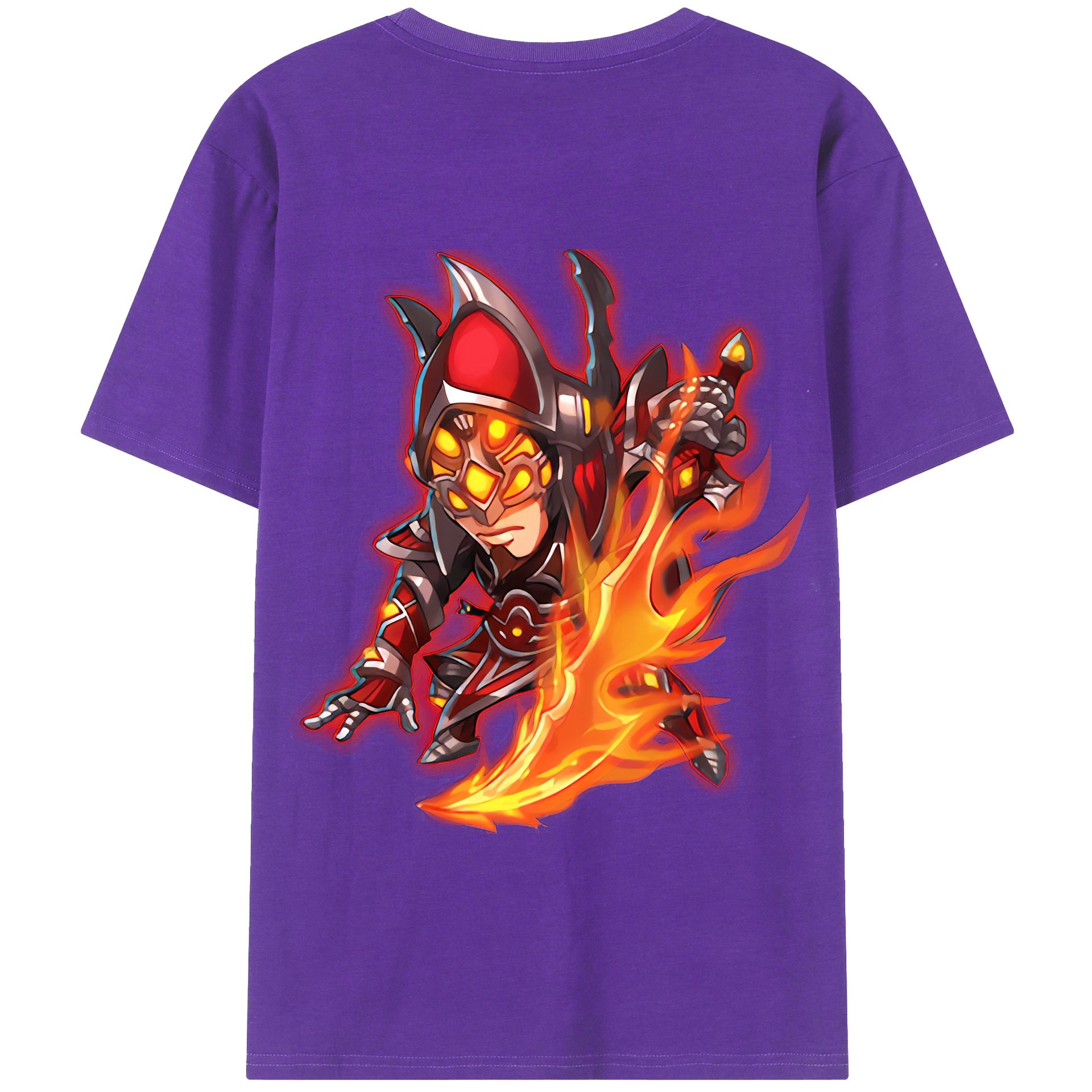 リーグ・オブ・レジェンド League of Legends LOL 綿100％半袖Tシャツ（背面プリント）