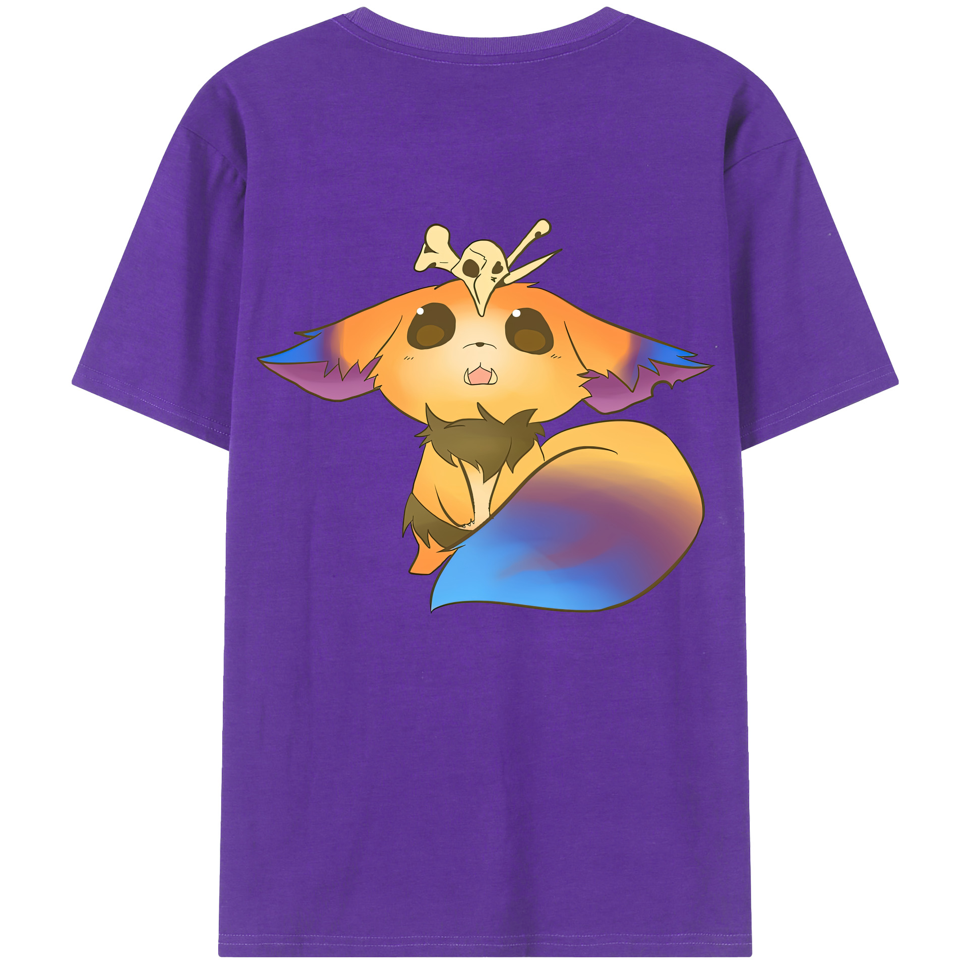 リーグ・オブ・レジェンド League of Legends LOL 綿100％半袖Tシャツ（背面プリント）
