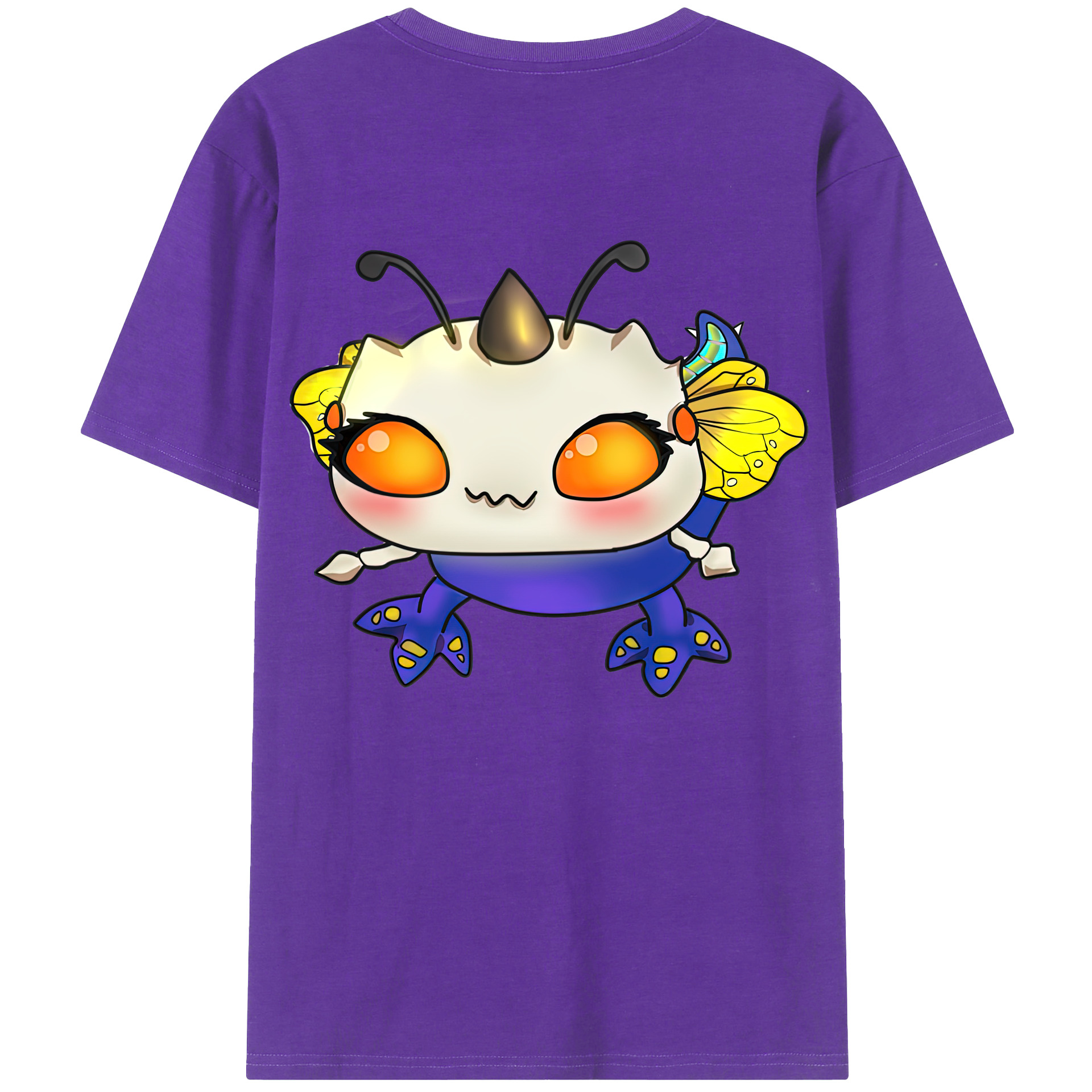 リーグ・オブ・レジェンド League of Legends LOL 綿100％半袖Tシャツ（背面プリント）