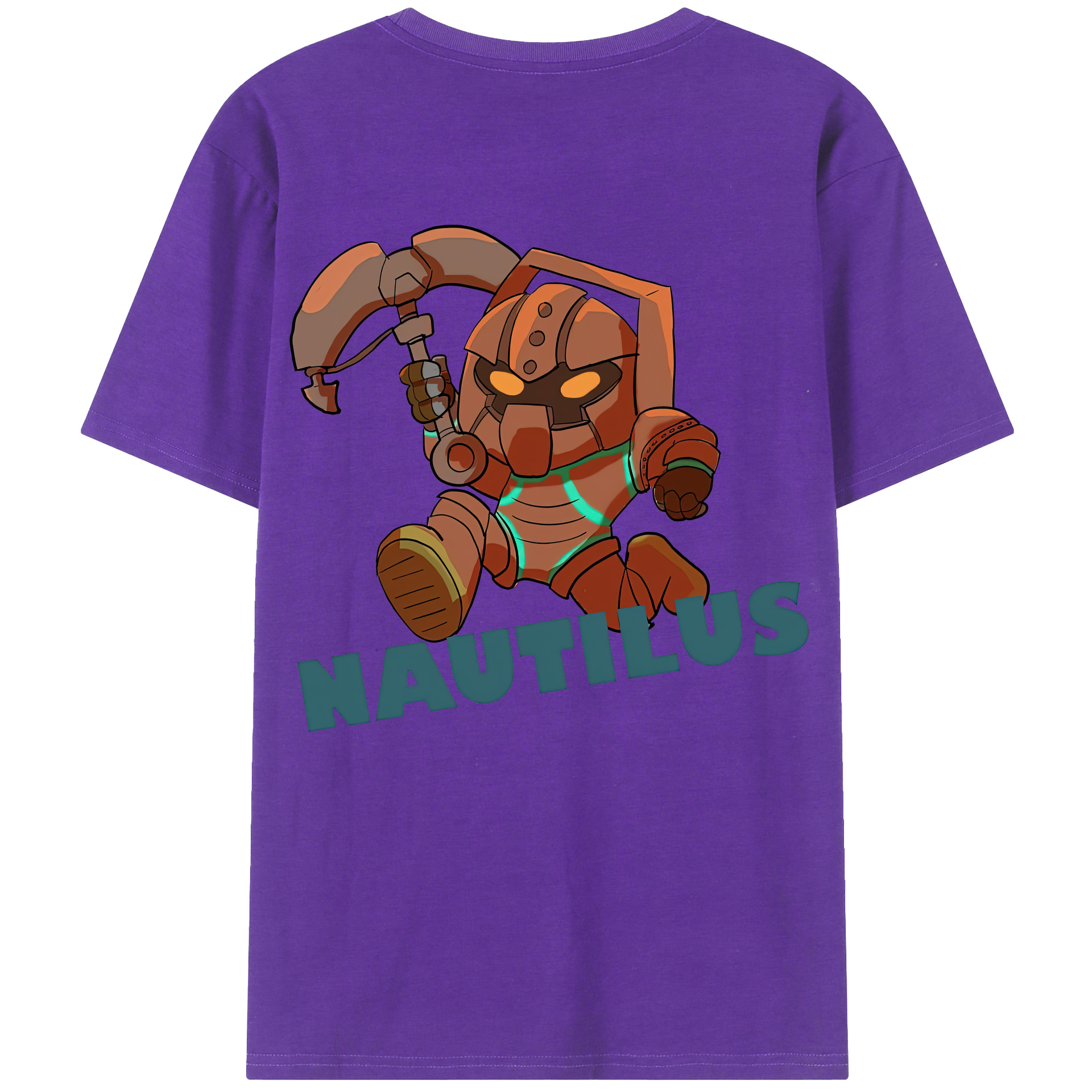 リーグ・オブ・レジェンド League of Legends LOL 綿100％半袖Tシャツ（背面プリント）