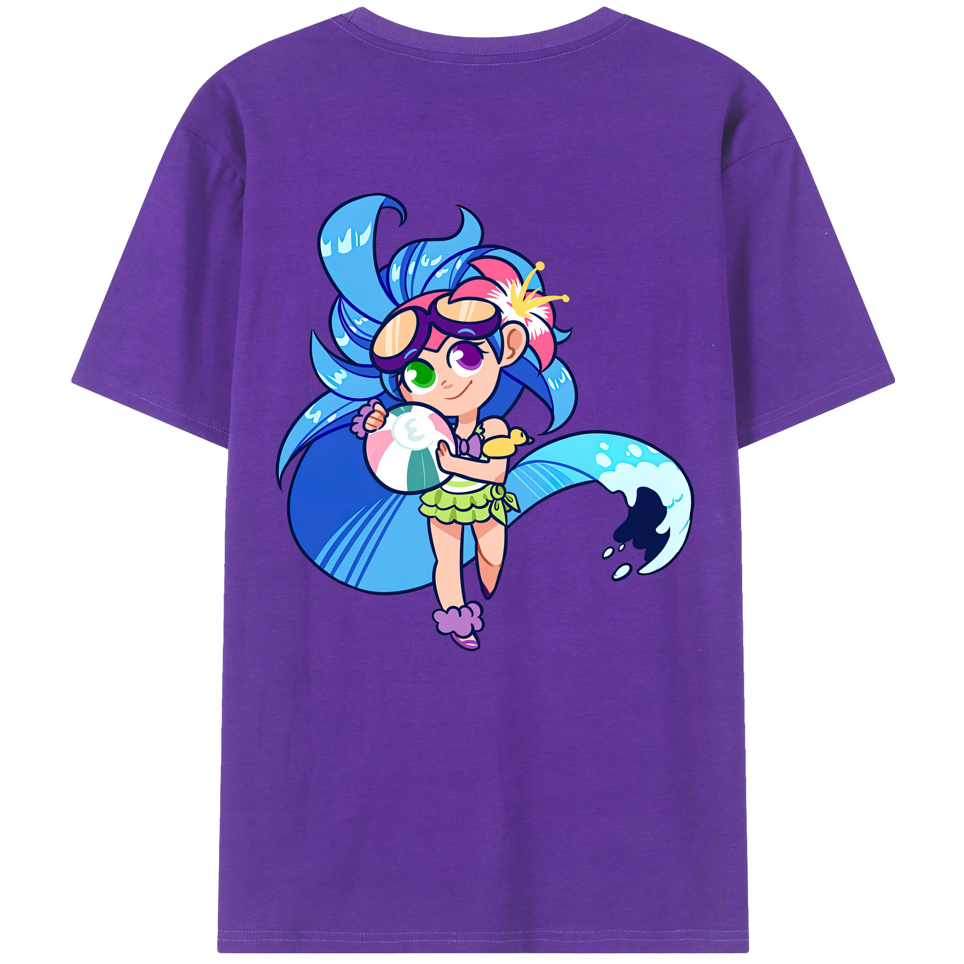リーグ・オブ・レジェンド League of Legends LOL 綿100％半袖Tシャツ（背面プリント）