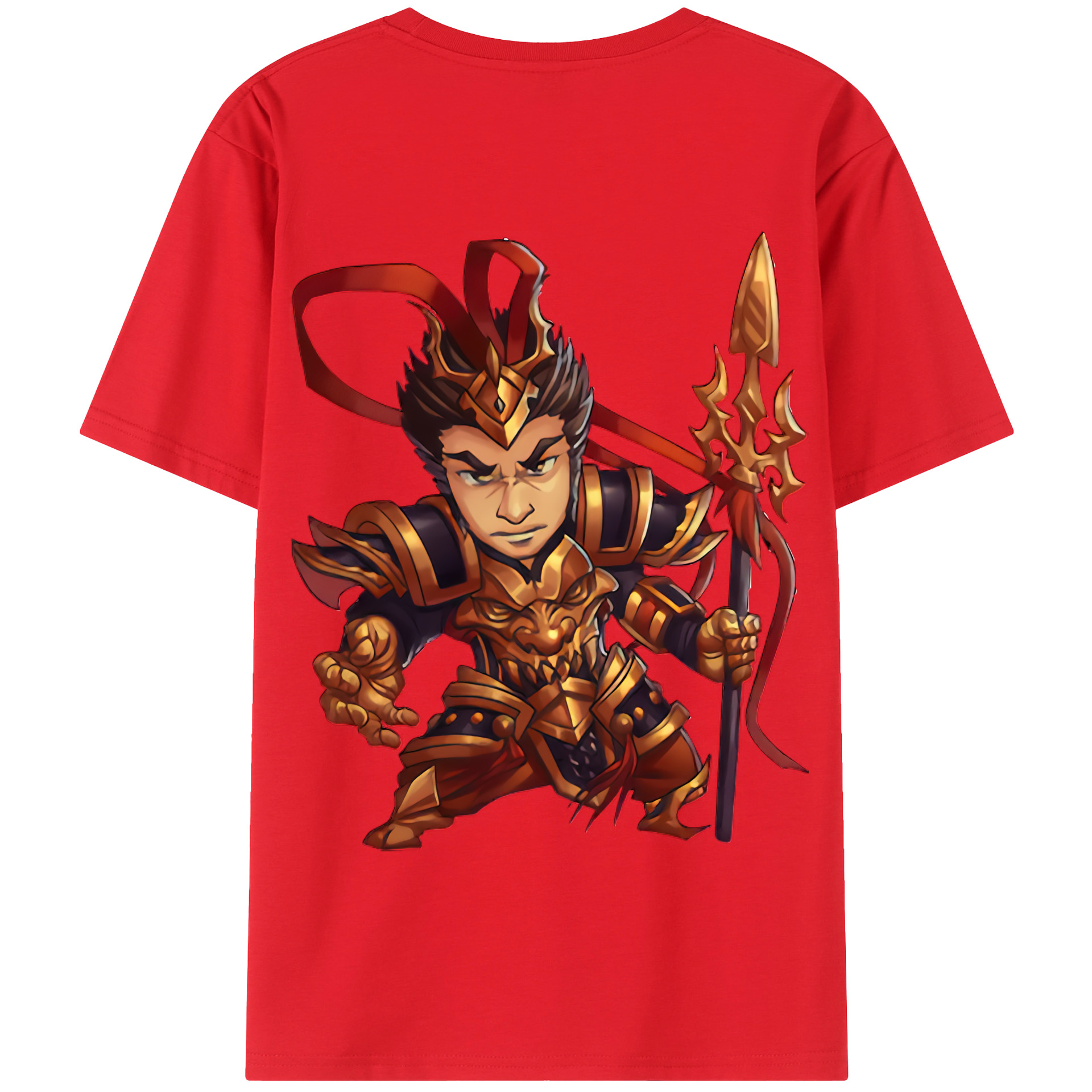 リーグ・オブ・レジェンド League of Legends LOL 綿100％半袖Tシャツ（背面プリント）
