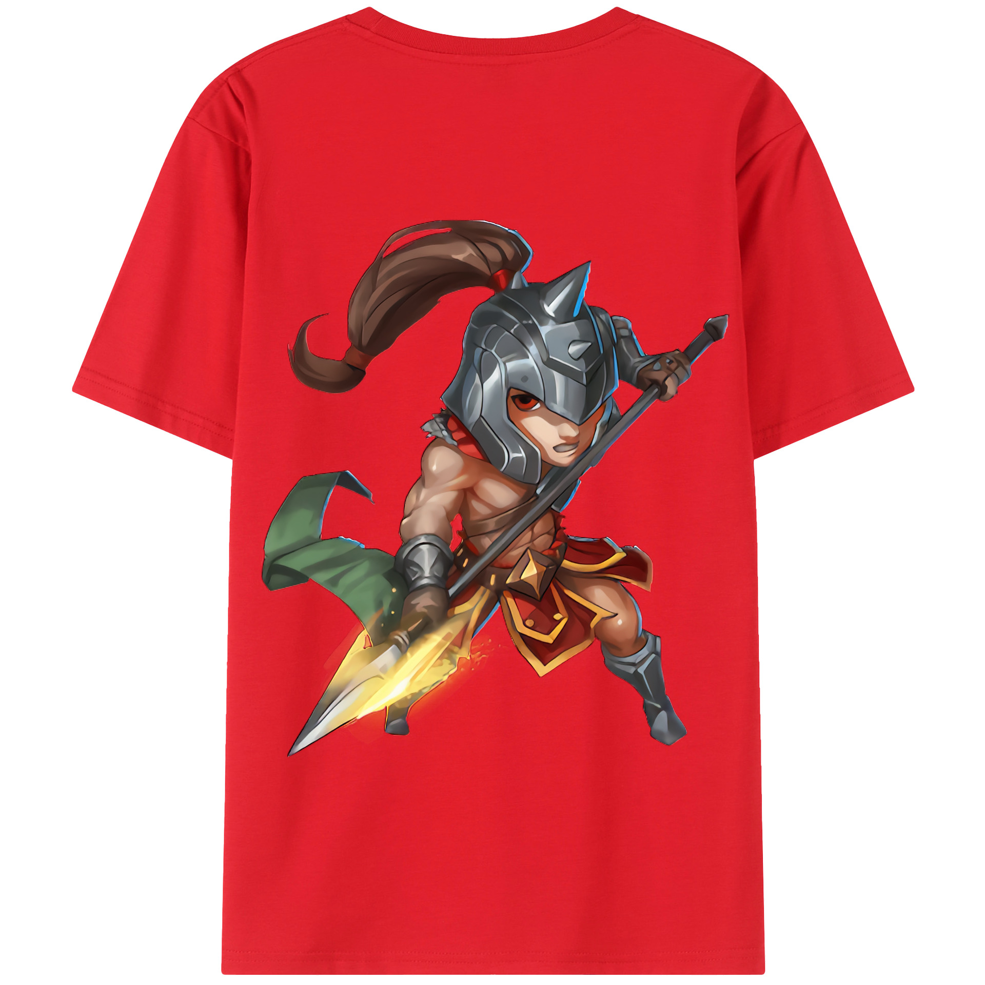リーグ・オブ・レジェンド League of Legends LOL 綿100％半袖Tシャツ（背面プリント）